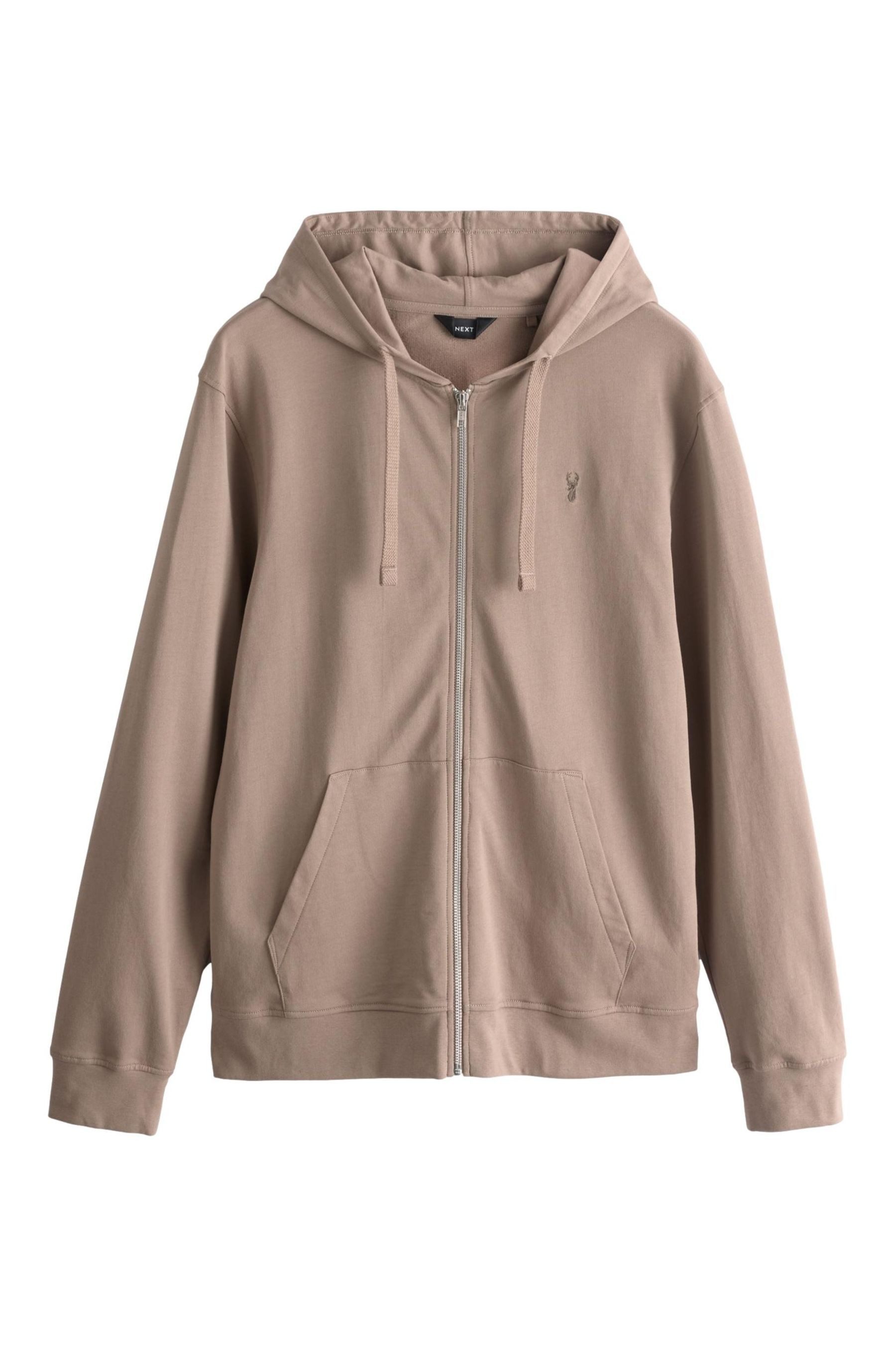 Next Kapuzensweatshirt Leichte Kapuzenjacke mit Reißverschluss günstig online kaufen