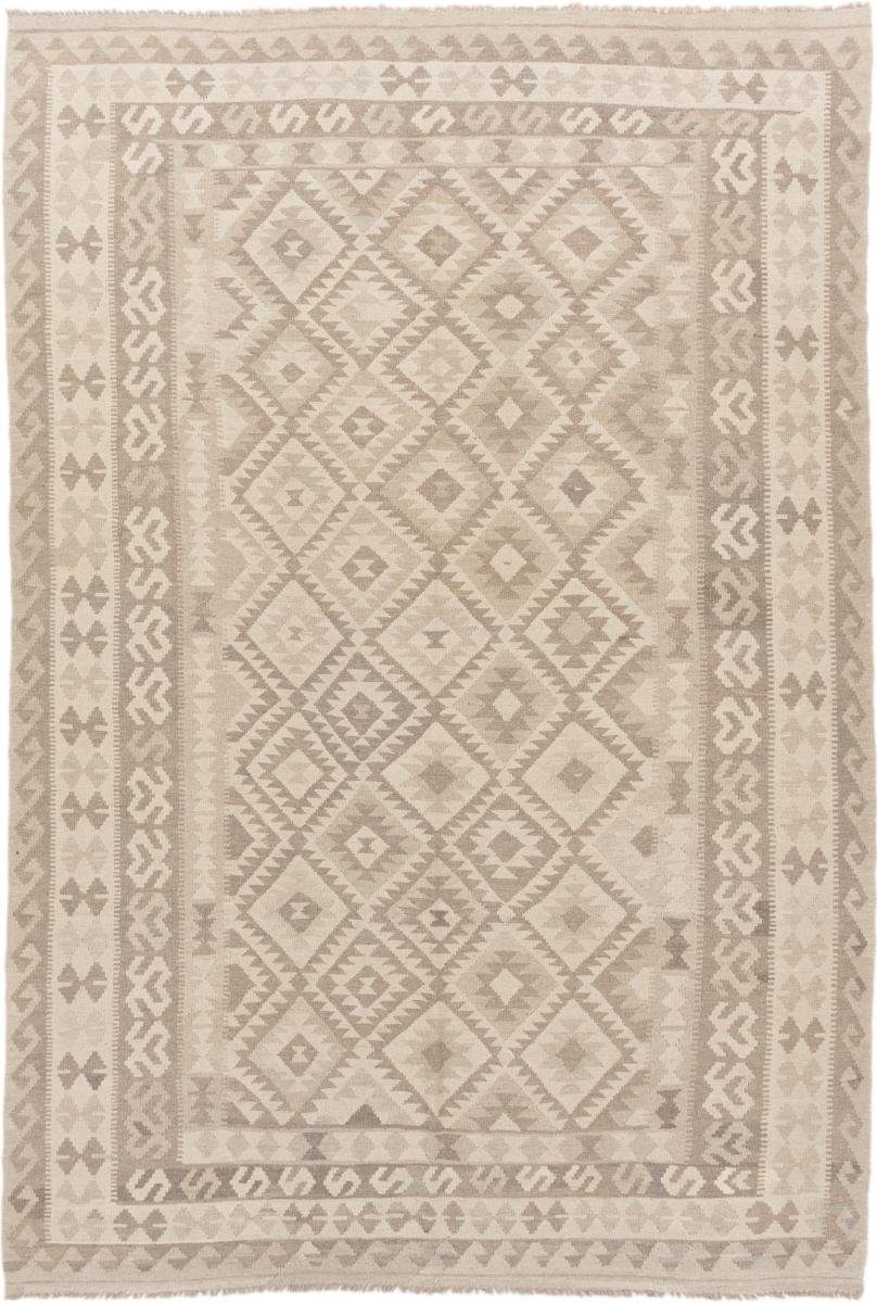 3 Heritage mm Nain Orientteppich, rechteckig, 208x306 Orientteppich Kelim Trading, Moderner Höhe: Afghan Handgewebter