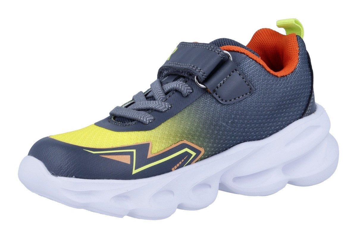 Richter Maris (Blinki) Slip-On Sneaker Klettschuh mit Blinkfunktion, Größenschablone zum Download, mit WMS