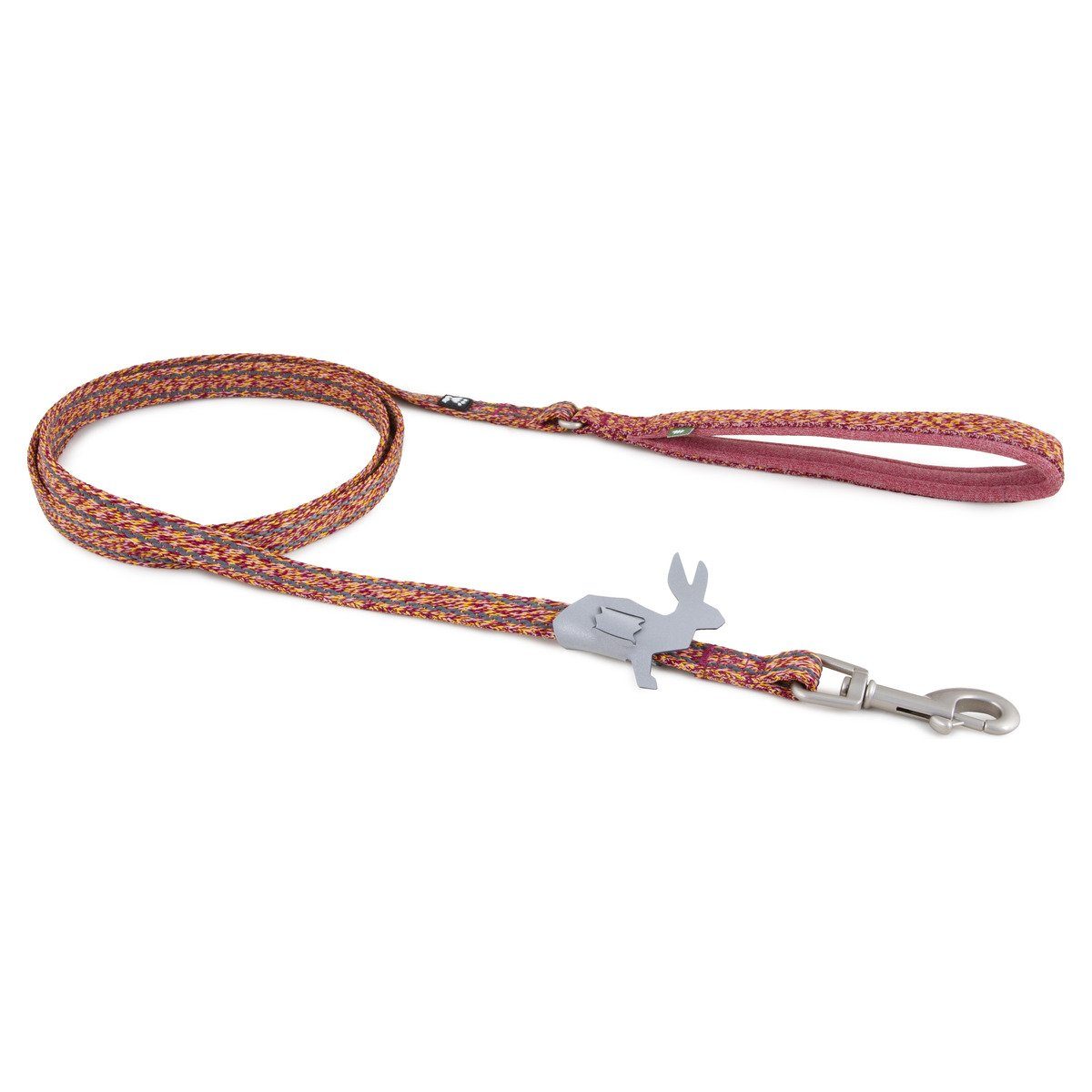 HURTTA Hundeleine Razzle-Dazzle Grip Leine beetroot (orange/hellrot)