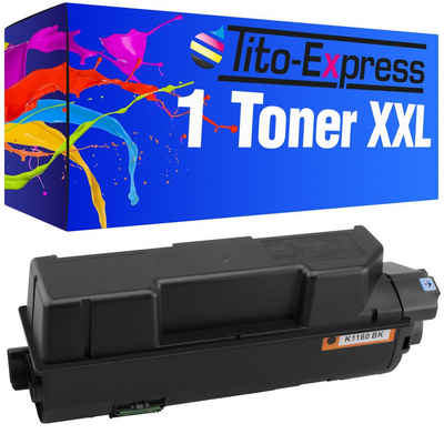 Tito-Express Tonerpatrone ersetzt Kyocera TK-1160 Kyocera TK 1160 KyoceraTK1160, (1x Black), für ECOSYS P-2040DN P-2040DW