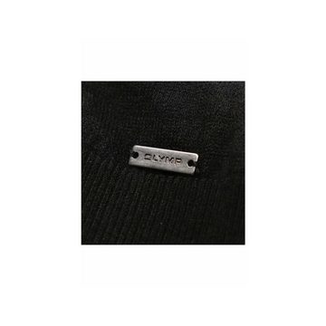 OLYMP V-Ausschnitt-Pullover schwarz regular fit (1-tlg)