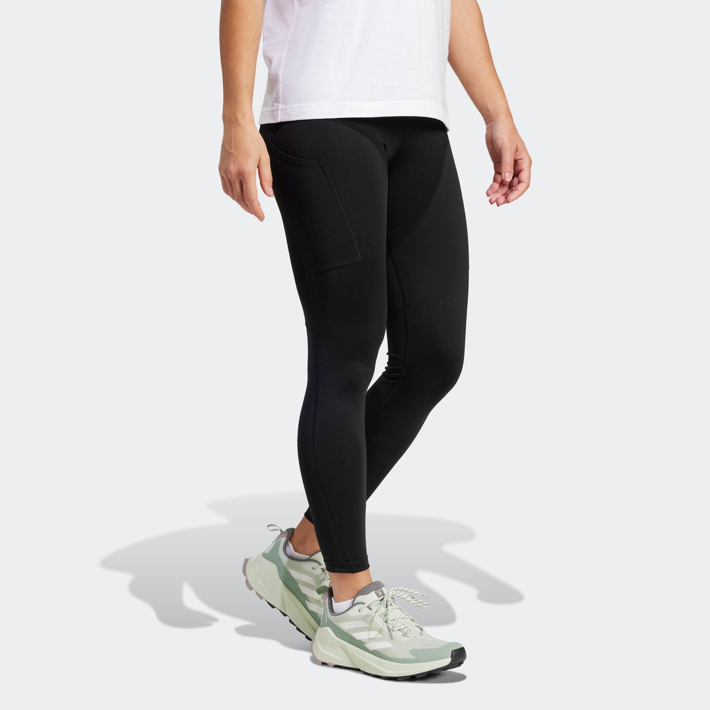 adidas TERREX Trainingstights MULTI LEGGINGS für vielseitige sportliche Aktivitäten, mit Gummizug-Verschluss