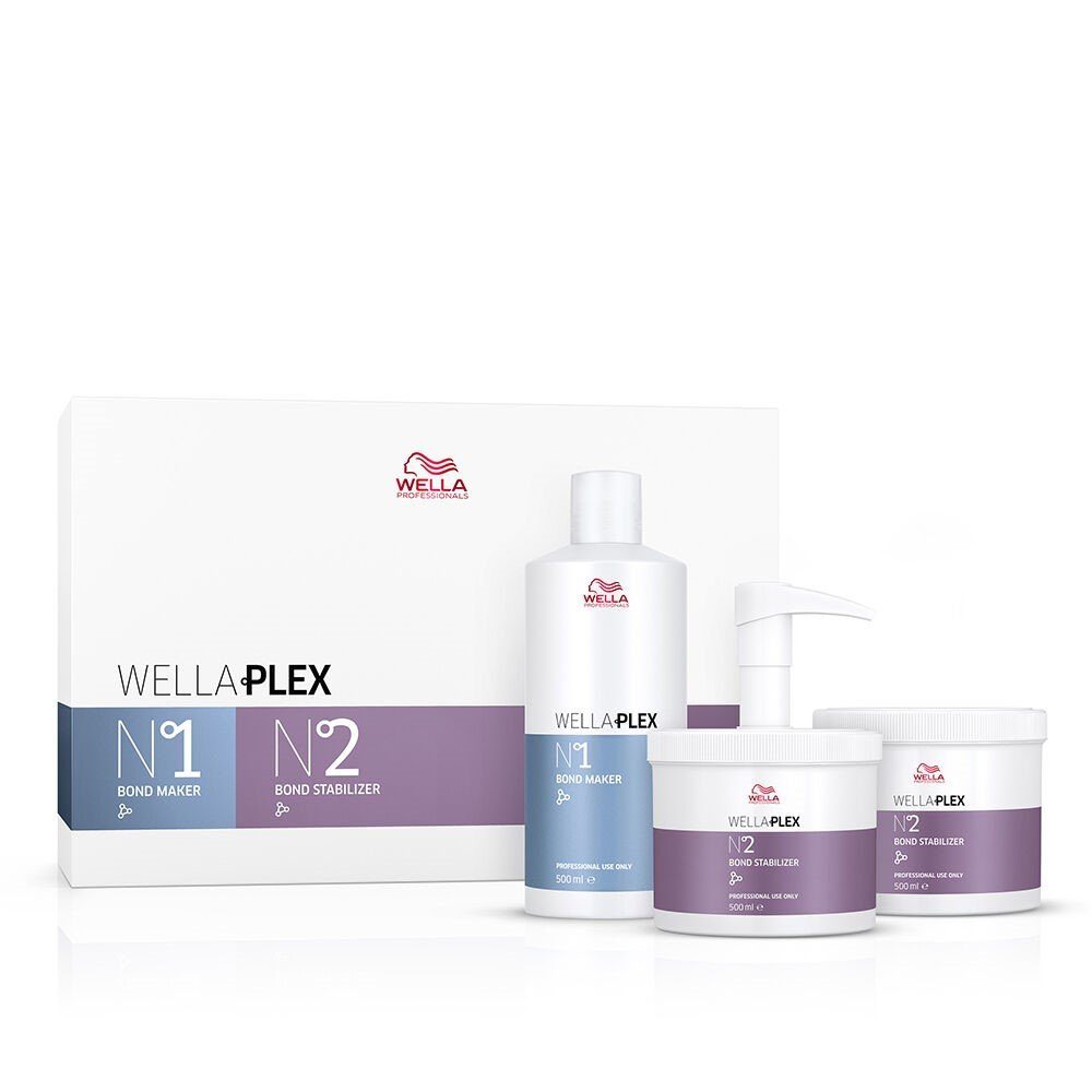 Wella Professionals Haarpflege-Set Wellaplex Salon Kit No. 1 & 2 500 ml