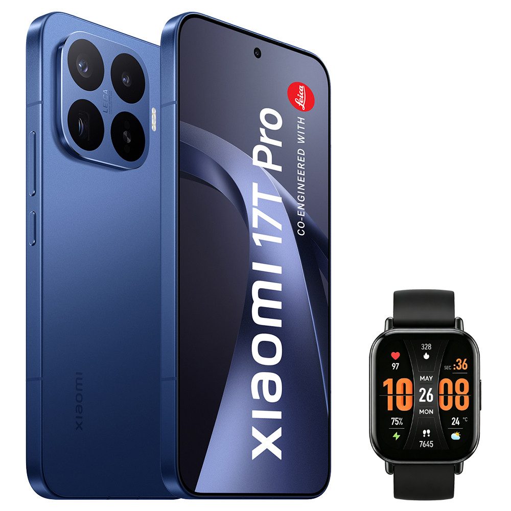 Xiaomi 17T Pro 12+512GB Smartphone & Smartwatch Handy (50 MP Kamera)