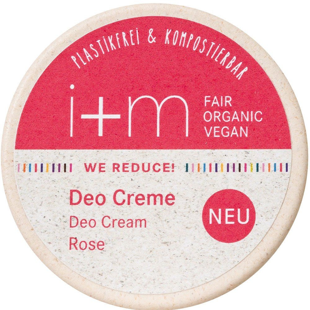 I+M Deo-Creme WE REDUCE Deo Creme Rose, 30 ml
