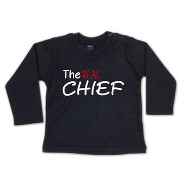 G-graphics Kapuzenpullover The Chief & The REAL Chief (Familienset, Einzelteile zum selbst zusammenstellen) Kinder & Erwachsenen-Hoodie & Baby Sweater