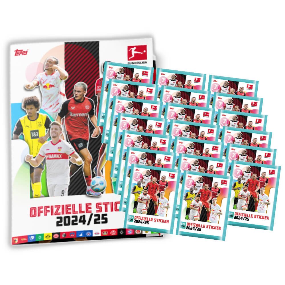 Sammelkarte Topps Bundesliga Sticker 2025 - Fußball Sammelsticker