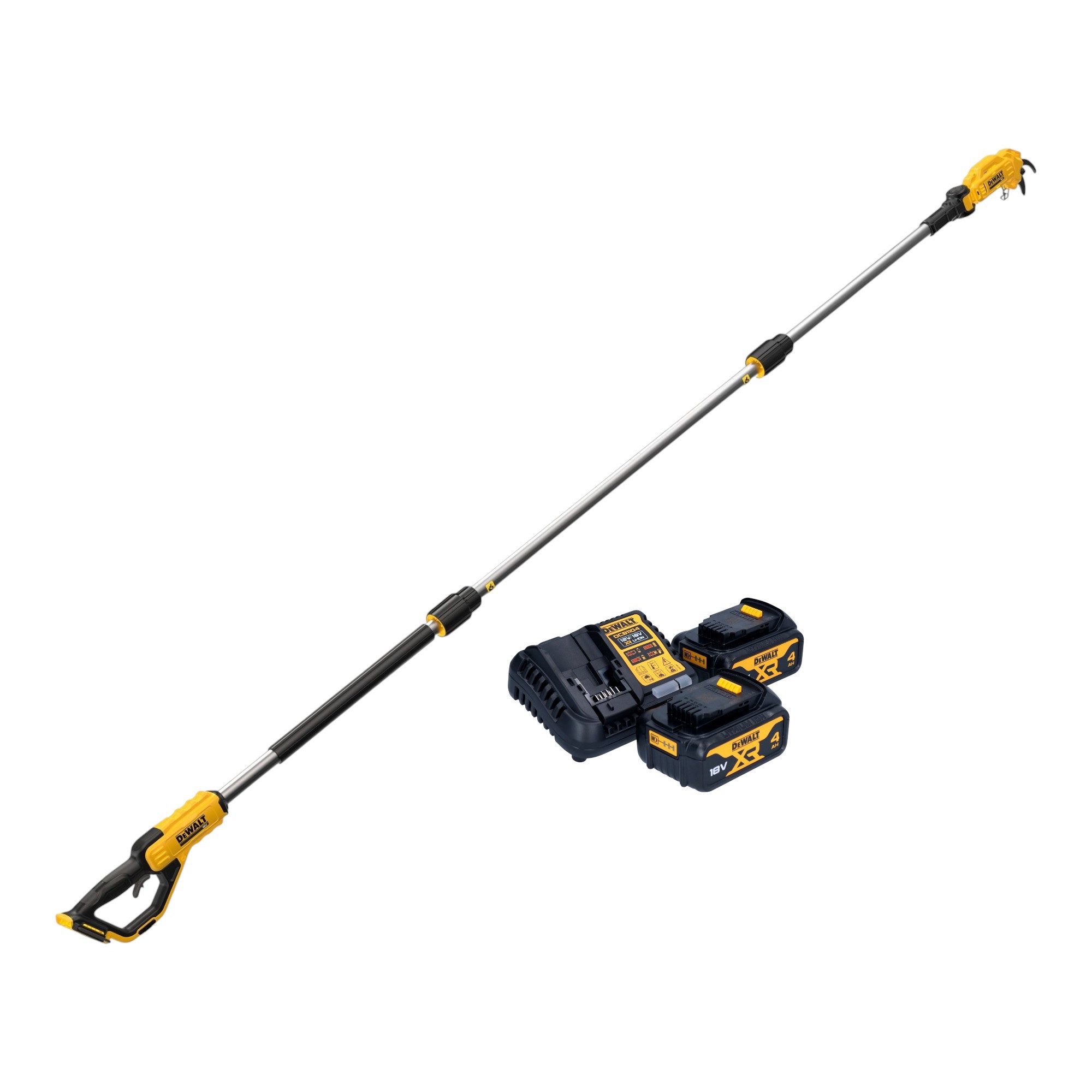 DeWalt Akku-Astschere DCMPP 569 M2 18 V 38 mm + 2x Akku 4,0 Ah + Ladegerät