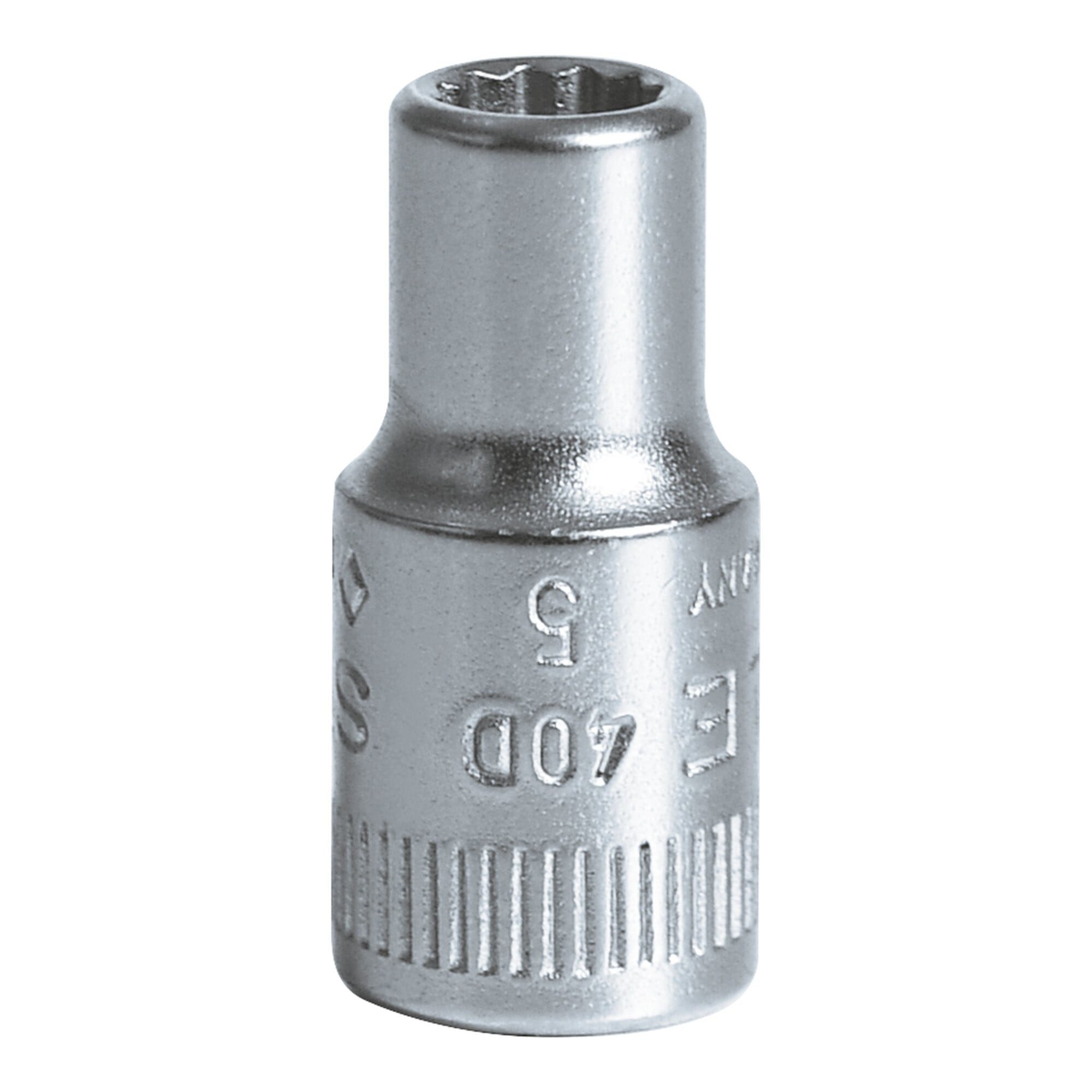 Stahlwille Stecknuss Stahlwille Steckschlüsseleinsatz (1/4) SW.5 mm L.23 mm 9 g