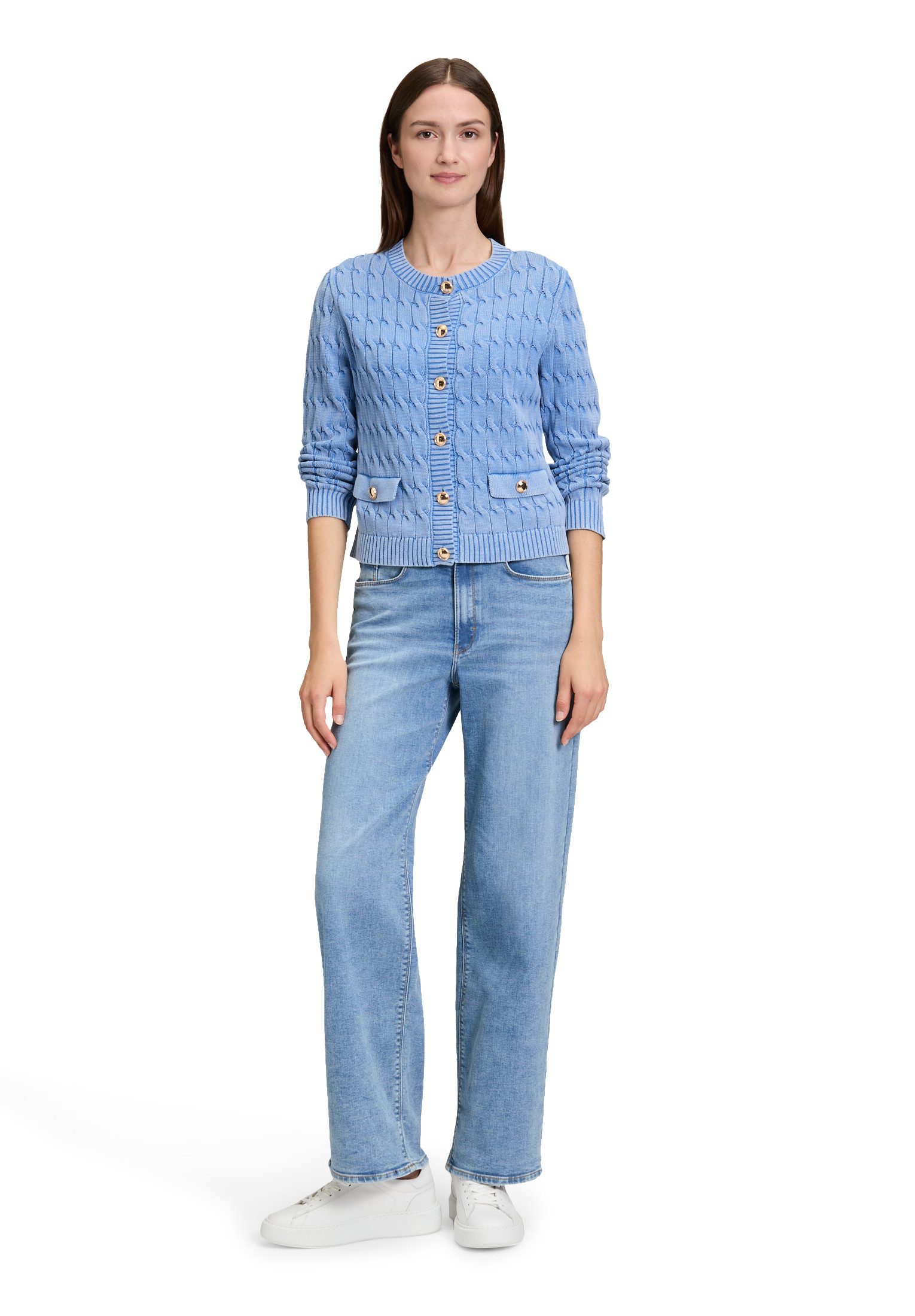 Betty&Co High-waist-Jeans Damen mit weitem Bein