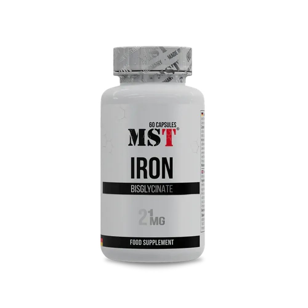 MST Nutrition MST - Iron Bisglycinate 60 Caps Kapseln, 100.0 g