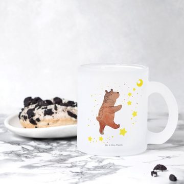 Mr. & Mrs. Panda Teeglas Bär Träume - Transparent - Geschenk, Traumdeutung, Tasse, Teddy, Teet, Premium Glas, Außerordentliches Design