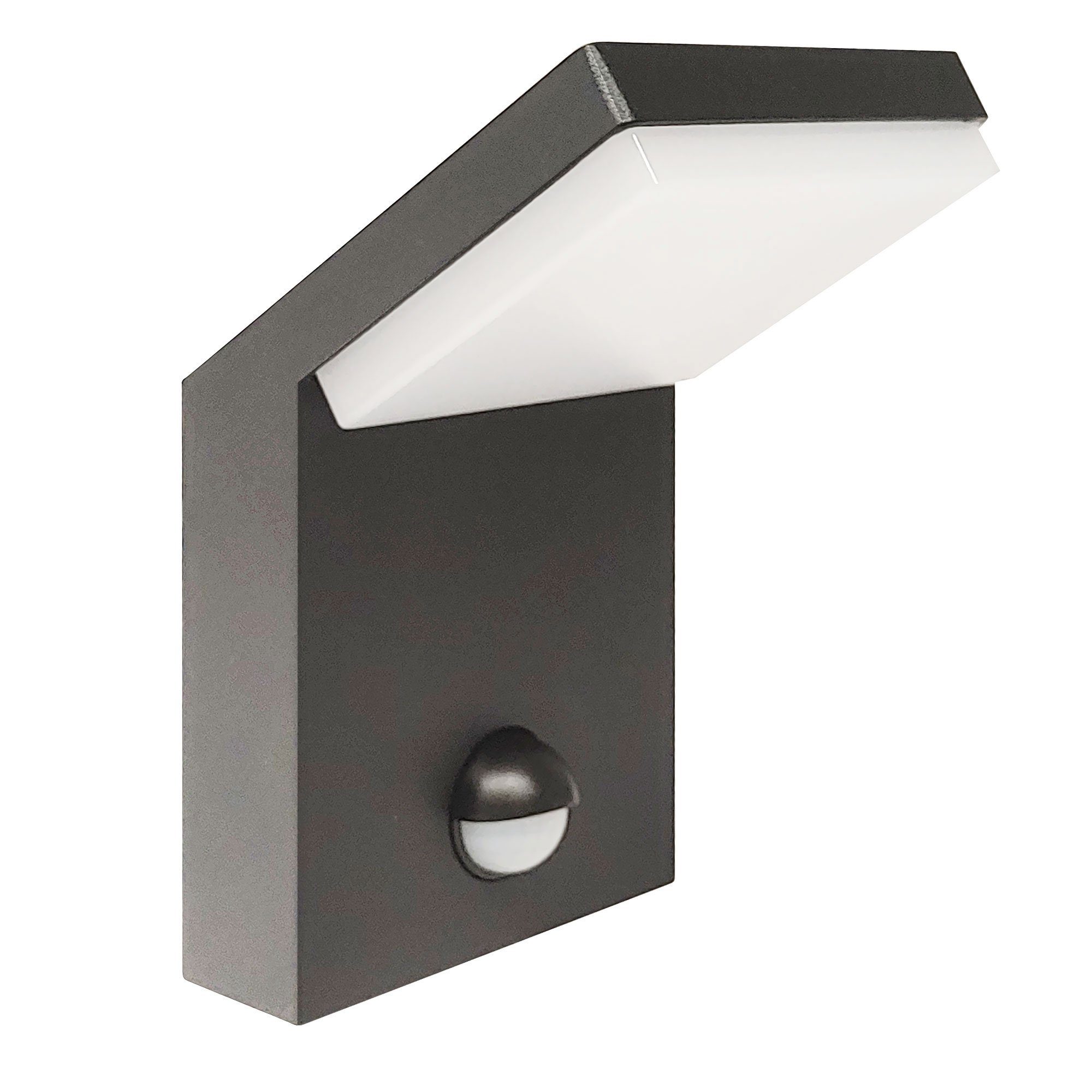 Maxkomfort Außen-Wandleuchte 1505A, mit Bewegungsmelder, LED fest integrier günstig online kaufen