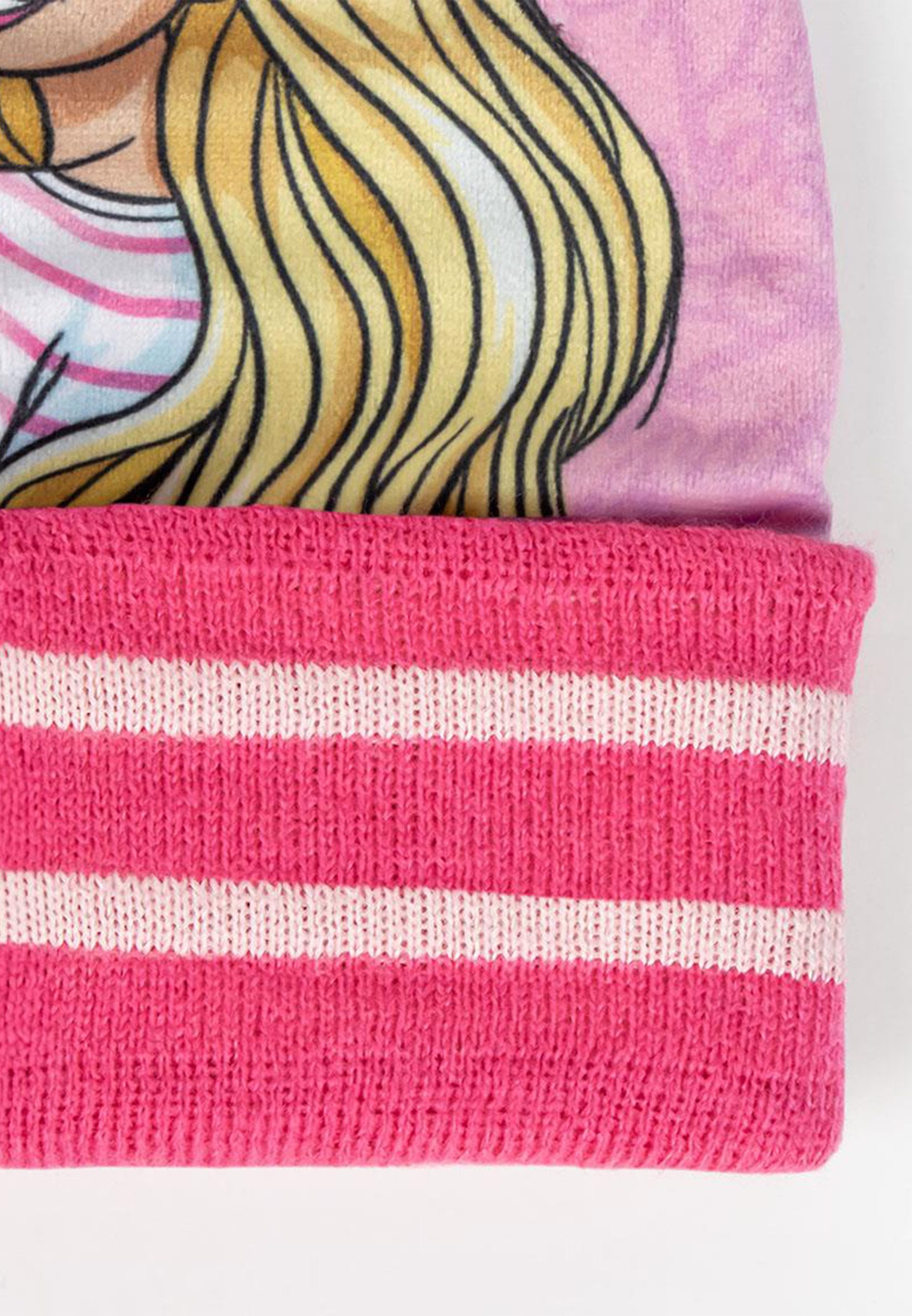 Disney Schlupfmütze 3 Satz Stücke Snood Barbie (Set)