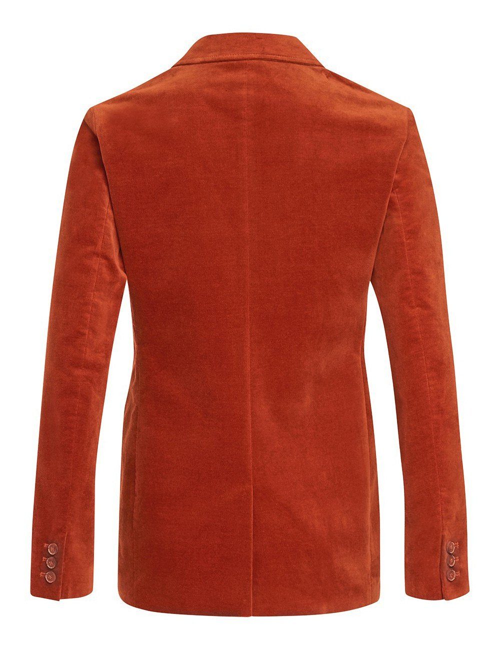 Brigitte von Boch Kurzblazer Lennon Samt-Blazer safran