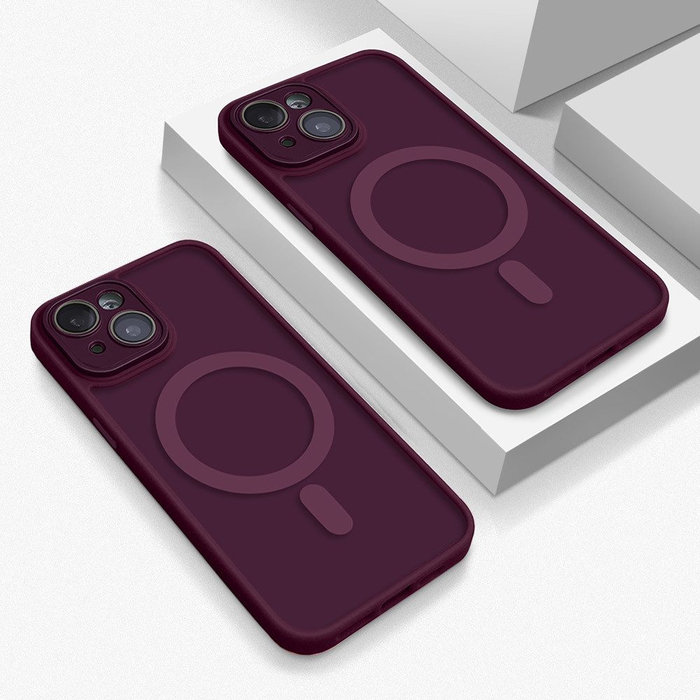 FITSU Handyhülle Schutzhülle für iPhone 15 Hülle mit Kameraschutz Case Handyhülle 6,1 Zoll, Handy Case für iPhone 15 Handyhülle, MagSafe kompatible Hülle – Bild 4 von 4