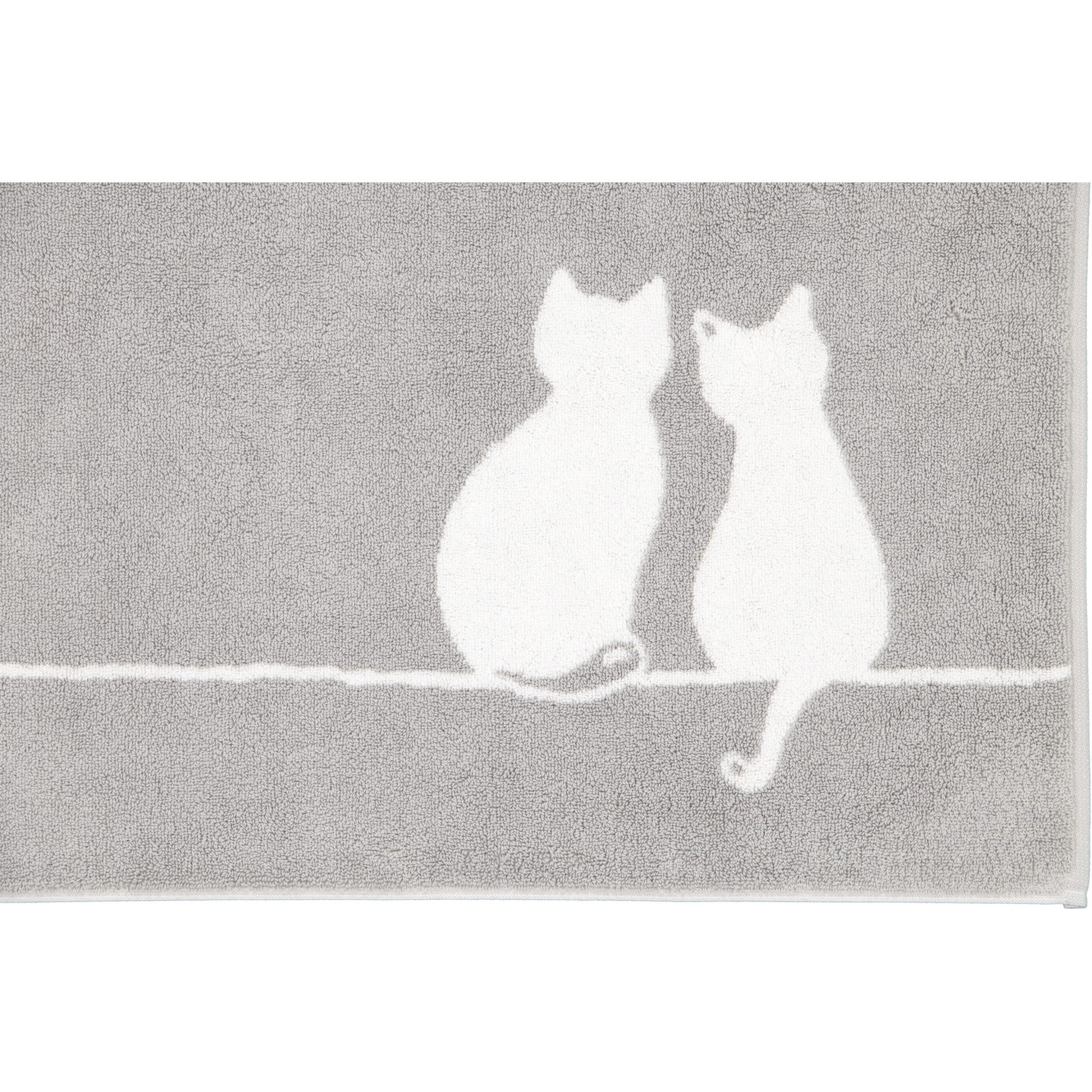 Cawö Duschmatte CUTE CATS You & Me 6263, 100% Baumwolle – Bild 3 von 3