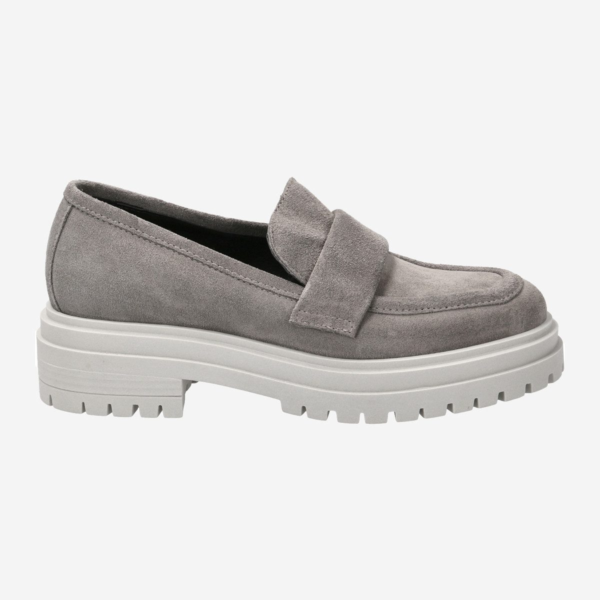 Lüke Schuhe VIOLA GRIGIA, Slipper & Mokassin in Grau für Damen Slipper