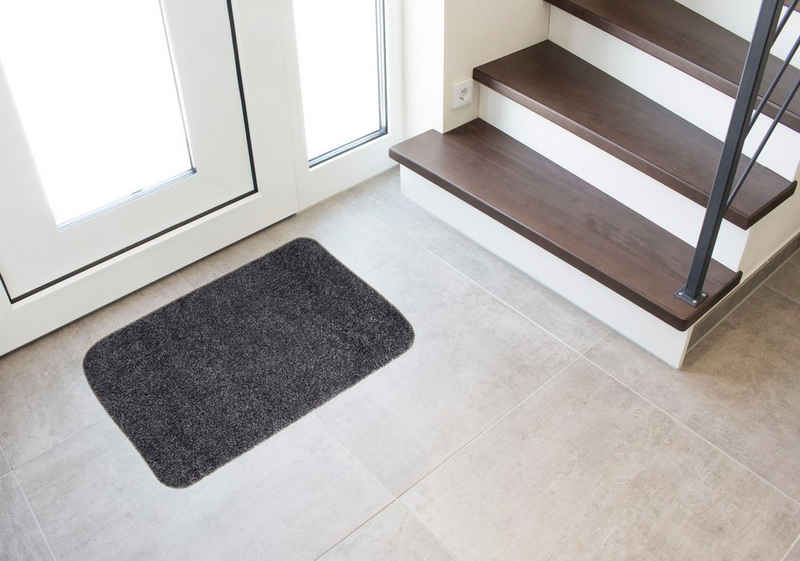 Fußmatte »Samson«, Andiamo, rechteckig, Höhe 6 mm, Schmutzfangmatte, Innen- und überdachten Außenbereich geeignet, waschbar, mit rutschhemmender Unterseite