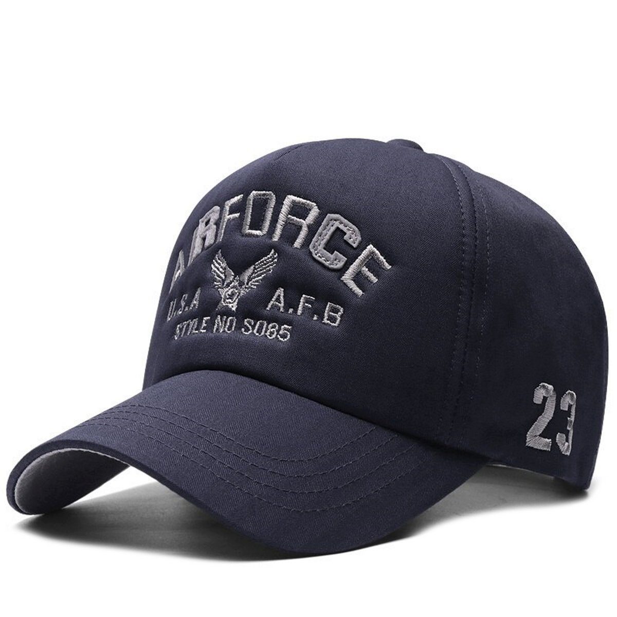 Sporty Baseball Cap Airforce U.S.A. Retro Flugzeug Oldschool Baseballcap Navy