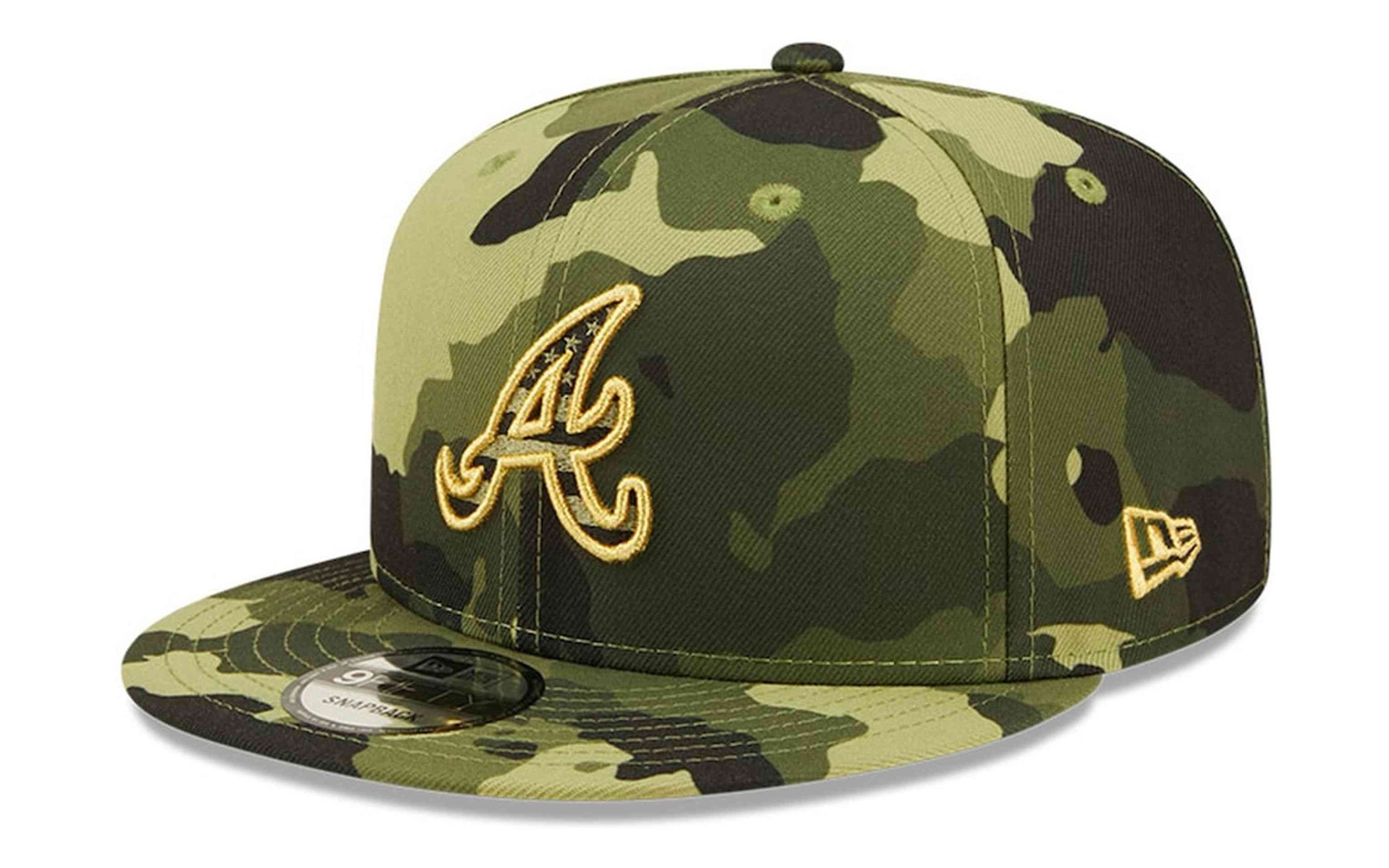 New Era Snapback Cap MLB Atlanta Braves 2022 Armed Forces Day 9Fifty