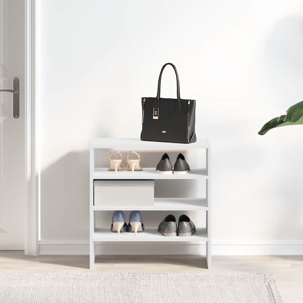 vidaXL Schuhregal Schuhregale 2 Stk. Stapelbar günstig online kaufen