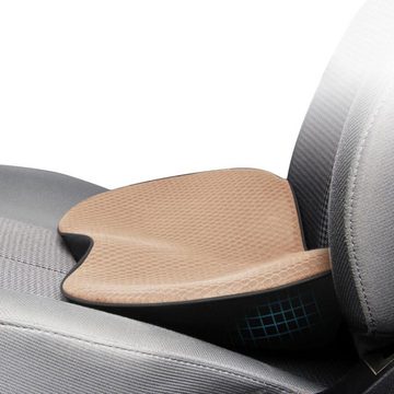Truyuety Sitzkissen Ergonomisches Sitzkissen für Auto,Memory Foam Autositzauflage