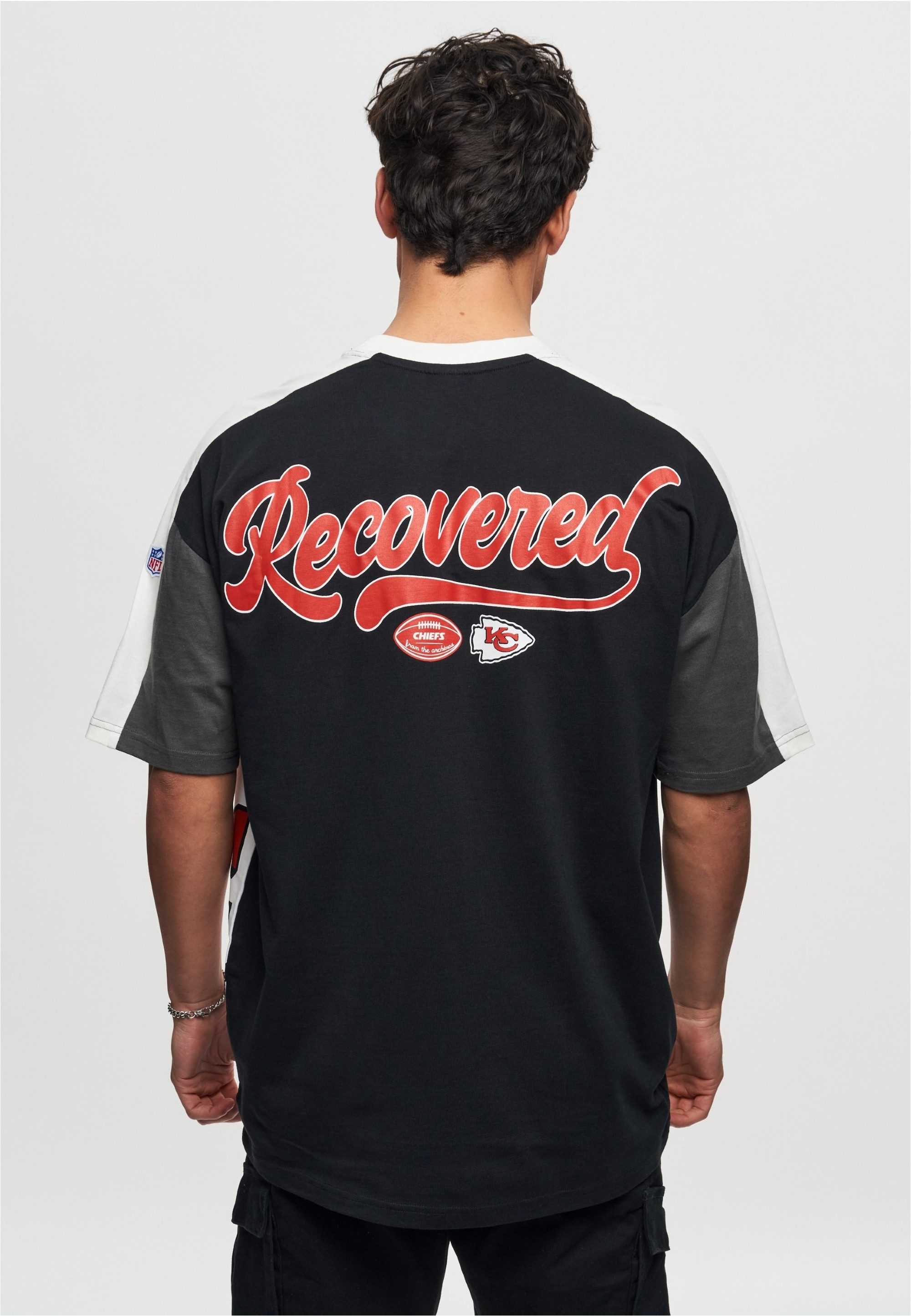 Recovered T-Shirt NFL Chiefs Kansas City Cut and Sew Oversized (1-tlg) für alle Fans der Kansas City Chiefs