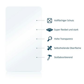 BROTECT Full-Screen Schutzfolie für Judneer TS11, Displayschutzfolie, 2 Stück, 3D Curved klar