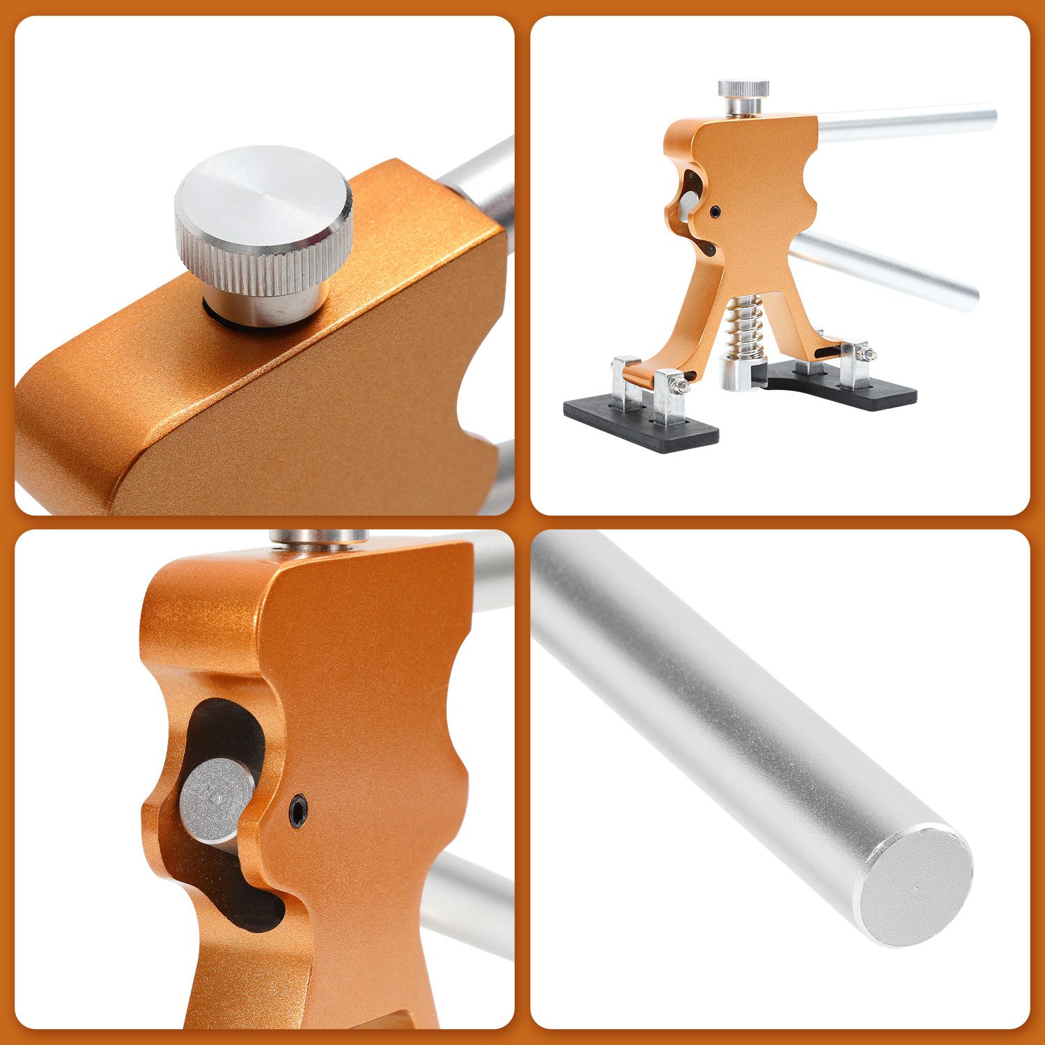 Clanmacy Multitool 57x Ausbeulwerkzeug Reparatur Auto Beulen Set Dellenlifter Ausbeul, (57 St)