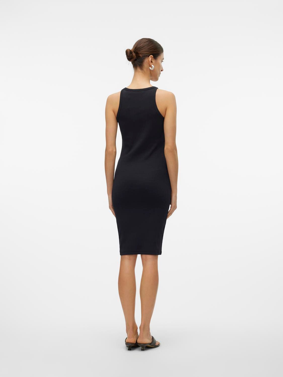 Vero Moda Shirtkleid Kurzes Rundhals Ärmellos günstig online kaufen