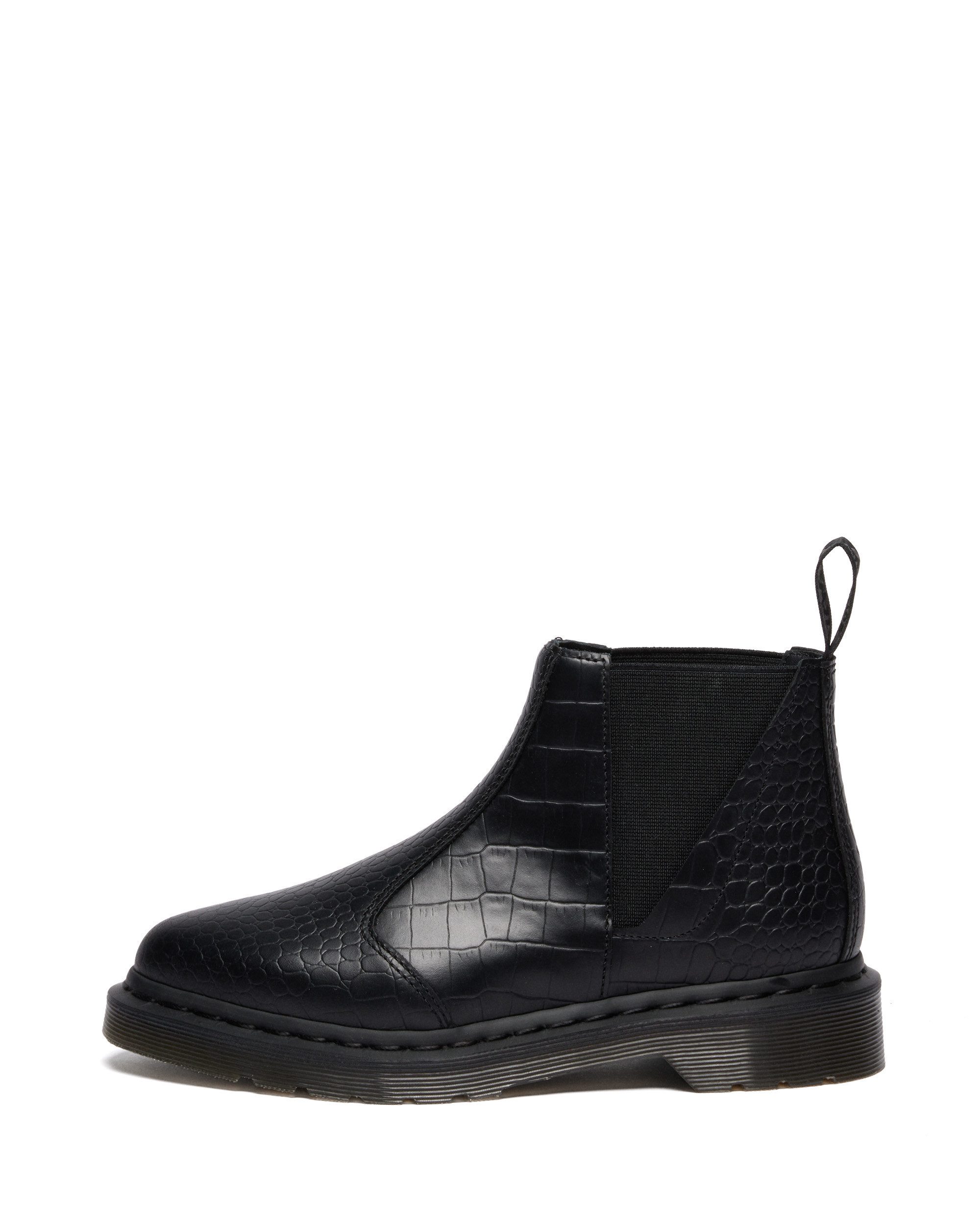 DR. MARTENS Bianca II Tapered Croc Emboss Ankleboots