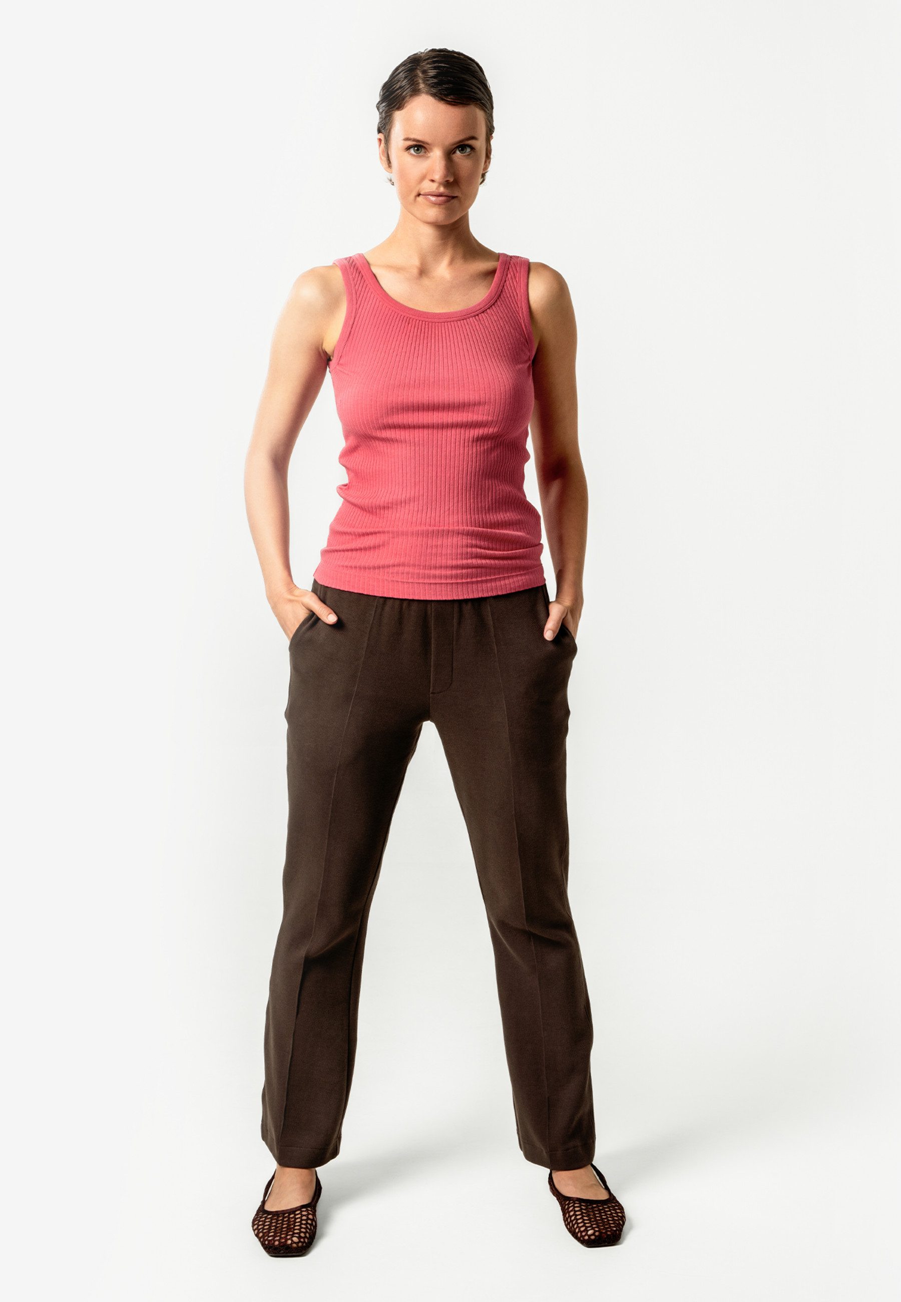 LIVING CRAFTS Stoffhose ALOU GOTS zertifiziert