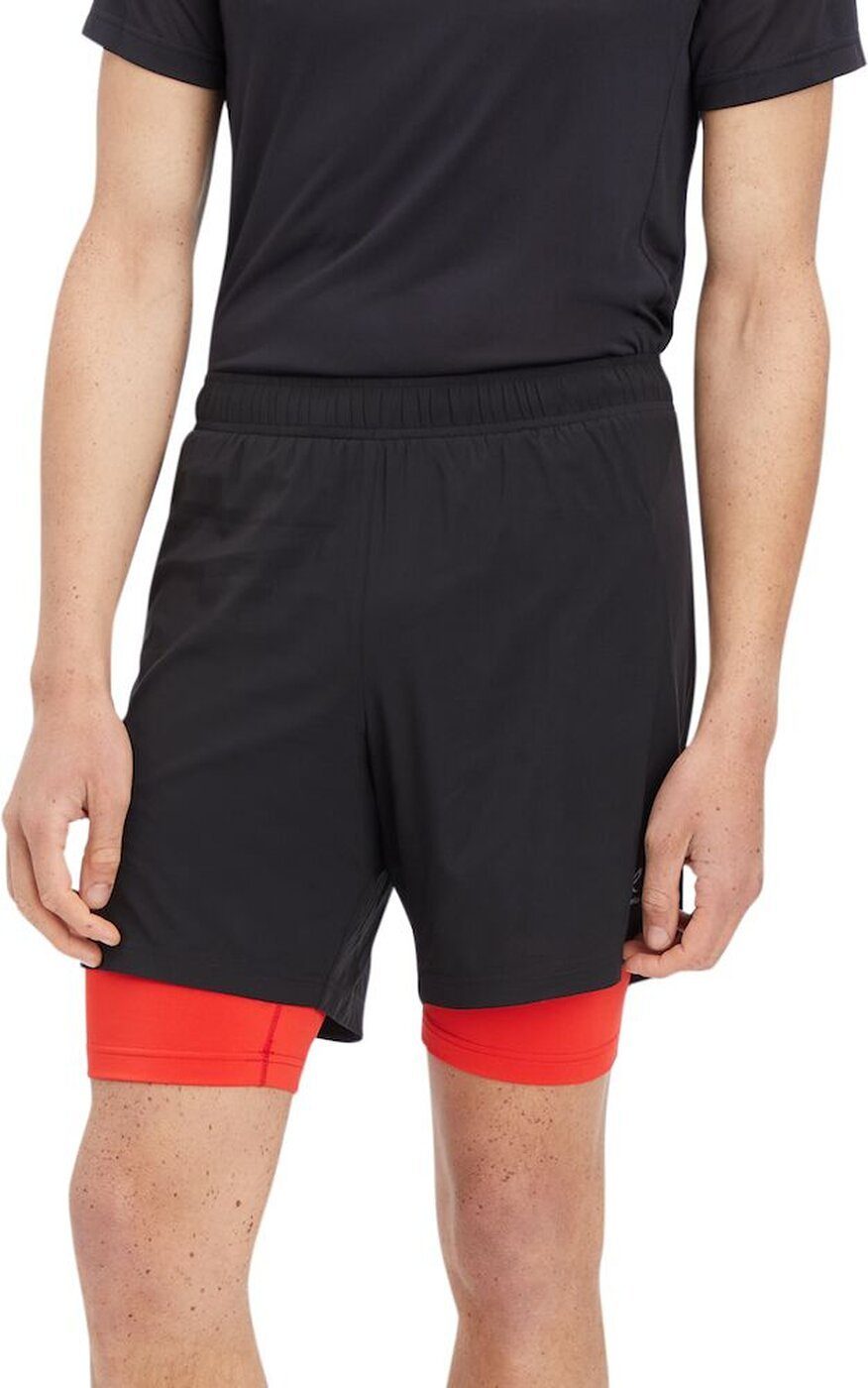 BLACK/RED 2-in-1-Shorts ux He.-Shorts Energetics Allen IV