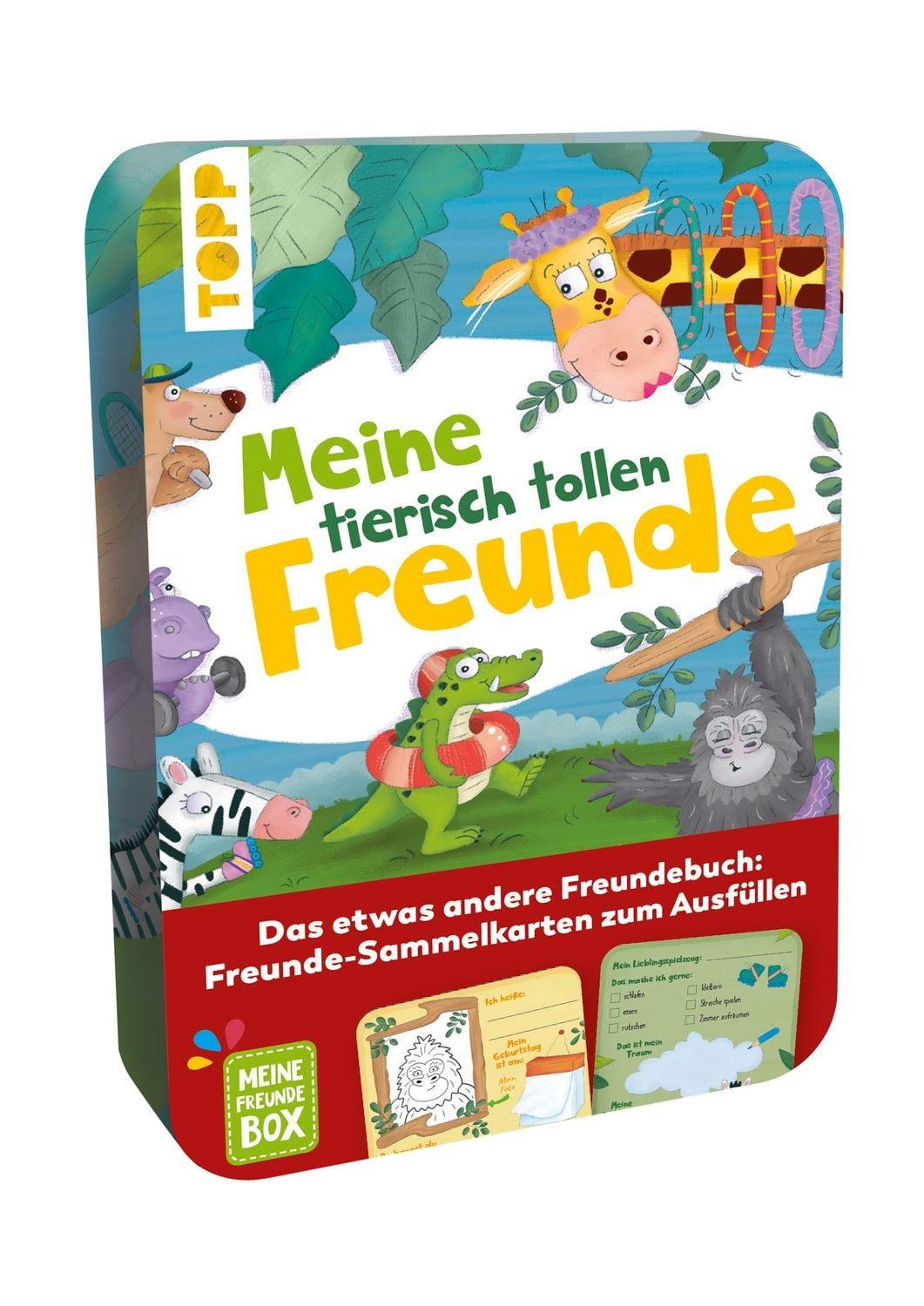 frechverlag Freundebuch Meine tierisch tollen Freunde
