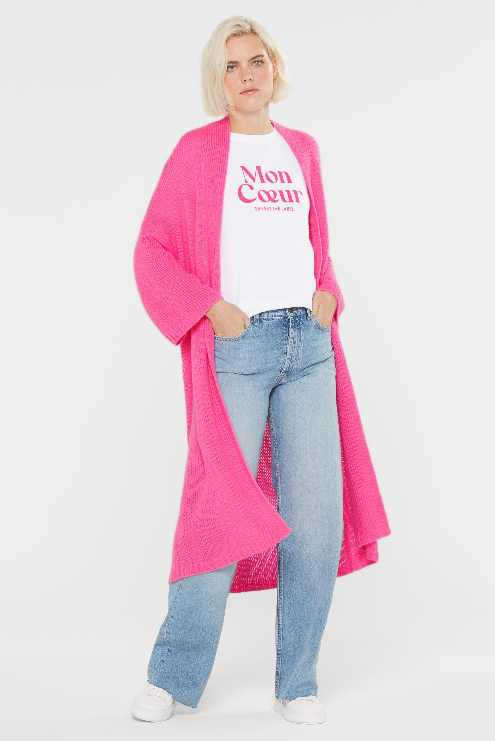 SENSES.THE LABEL Cardigan aus Feinstrick