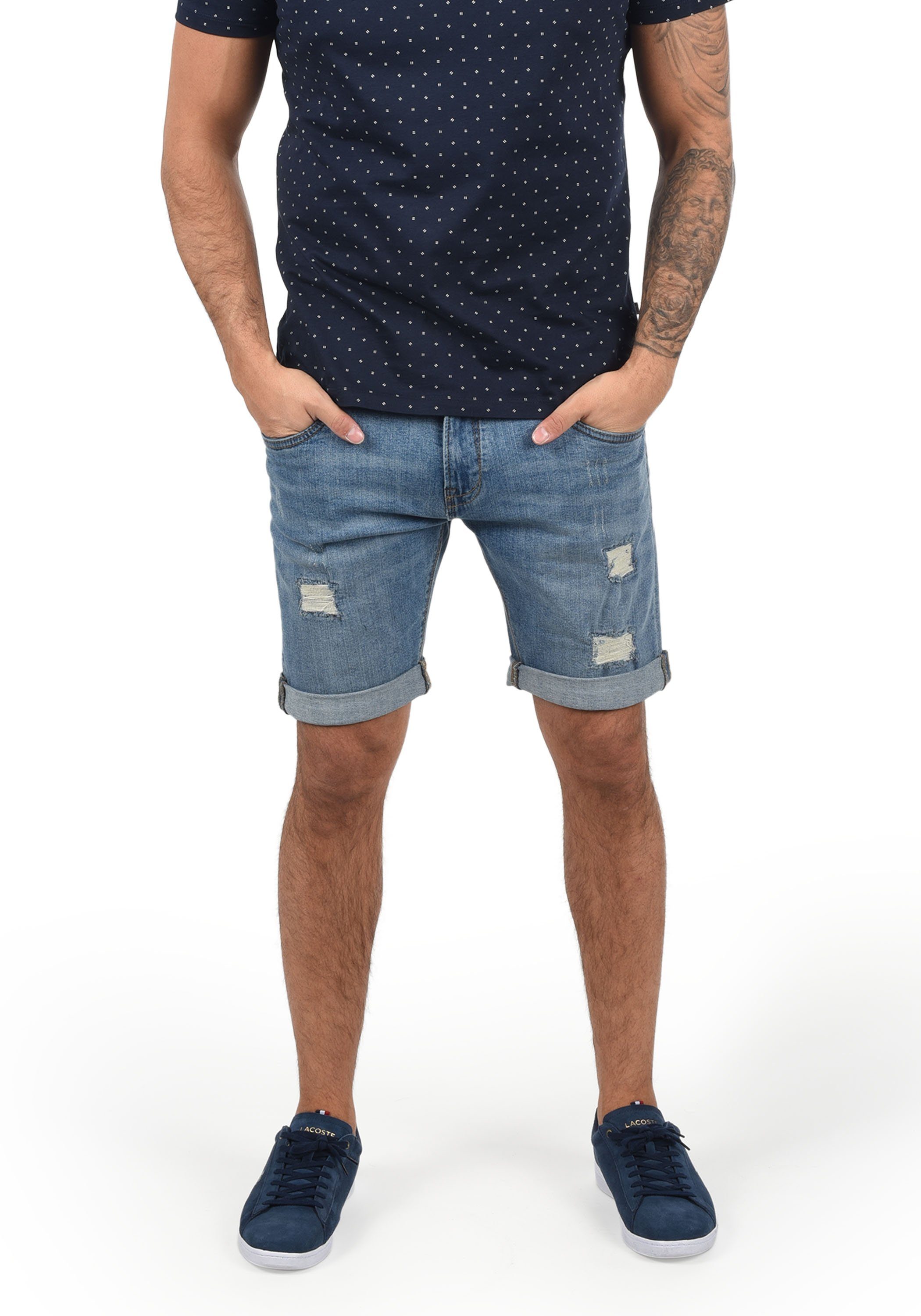 Indicode - (1014) - Shorts IDHallow Blue Jeansshorts Wash 70201MM