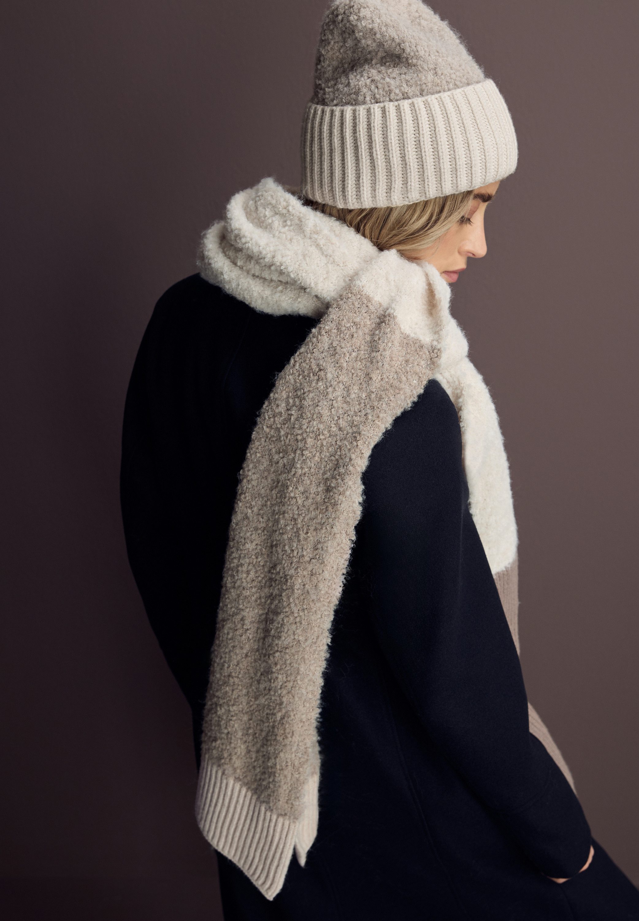 STREET ONE Schal, aus softem Materialmix