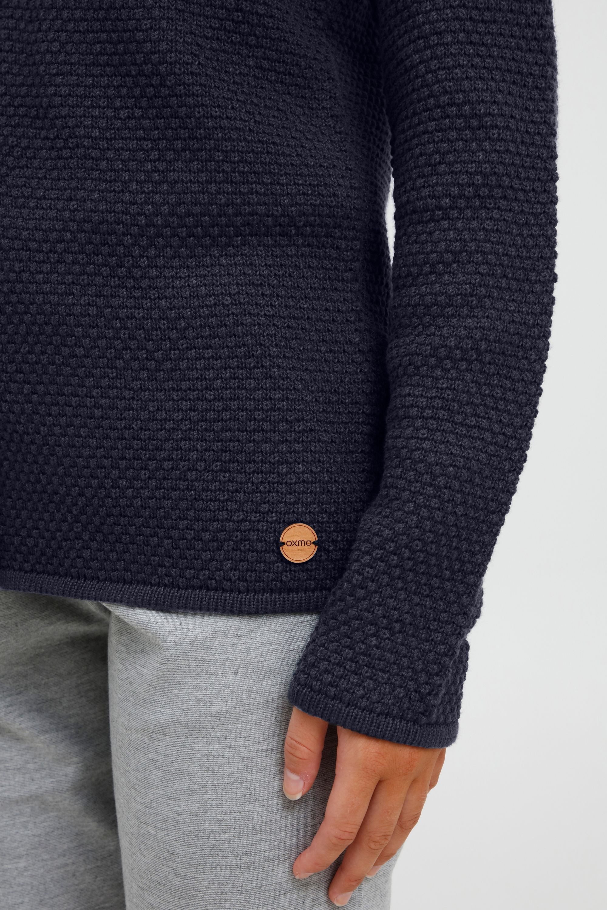 OXMO Cardigan OXHelga Damen Feinstrick Cardigan/Strickjacke