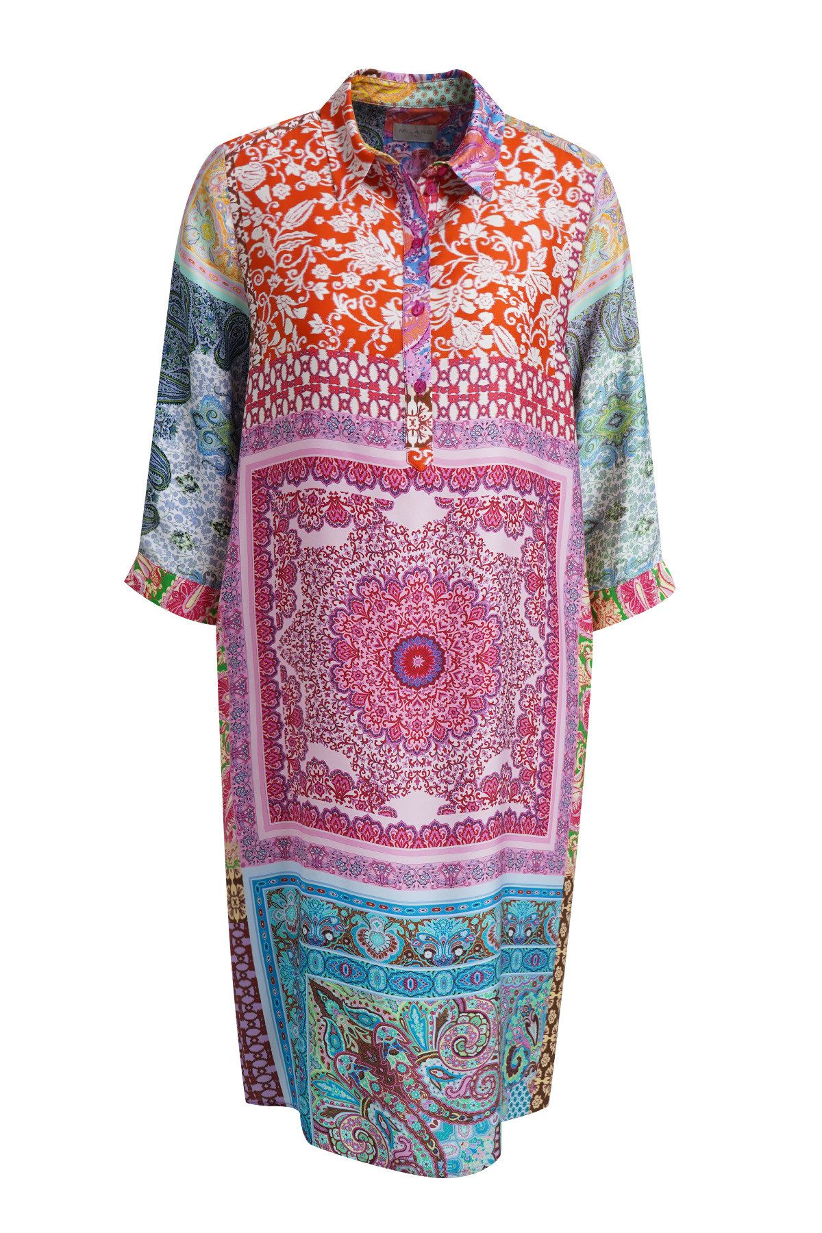 Milano Italy Sommerkleid aus pflegeleichter Viskose