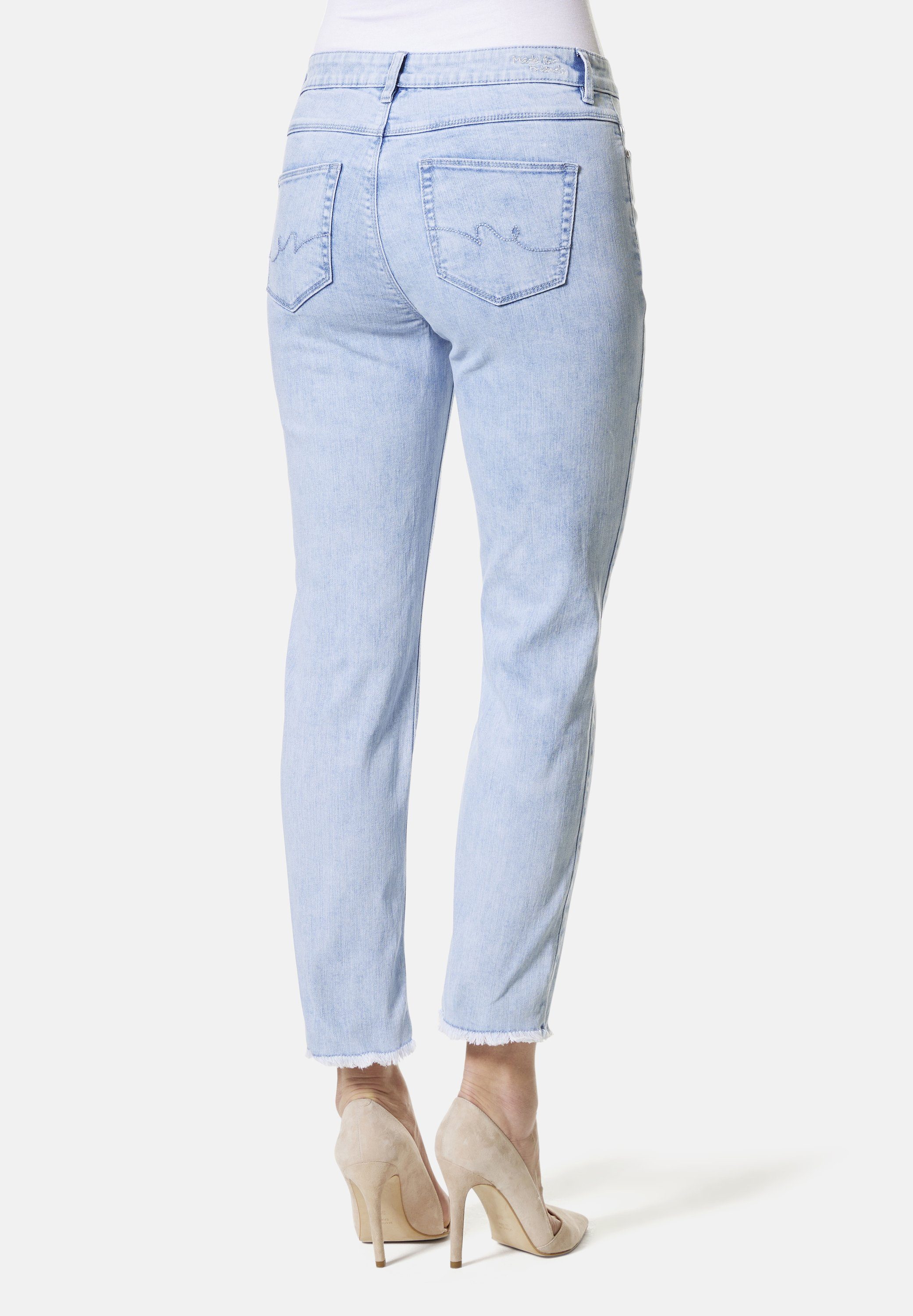 STOOKER WOMEN 5-Pocket-Jeans Zermatt Fit acid Fashion light blue Straight