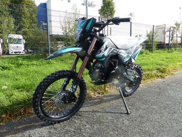 KXD Dirt-Bike 140ccm Dirtbike Cross Bike Pitbike 609 Panther 17/14 Zoll Licht
