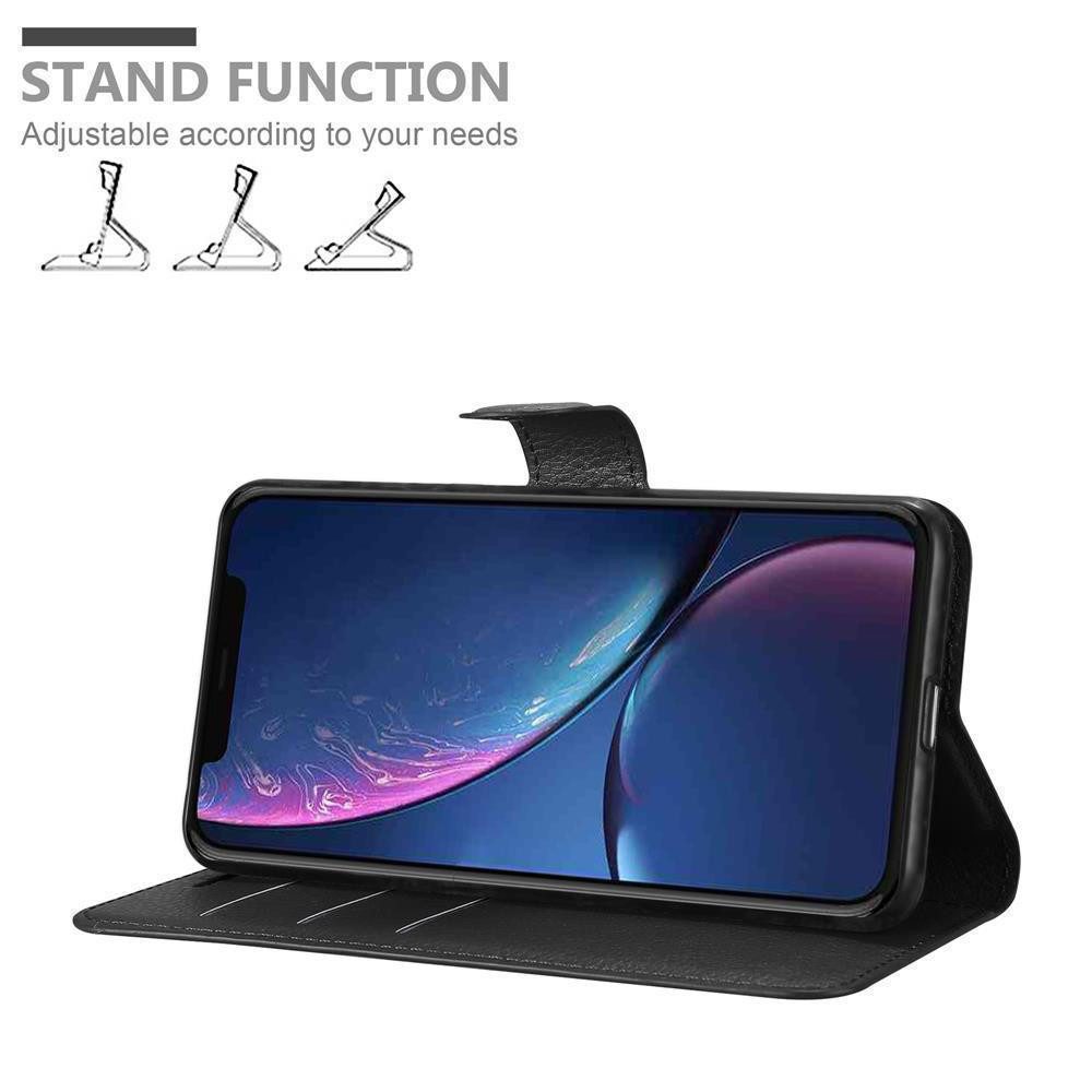 Cadorabo Handyhülle für iPhone 11 Hülle Apple iPhone 11, Hülle Schutzhülle mit Standfunktion, Kartenfach und Magnetverschluss