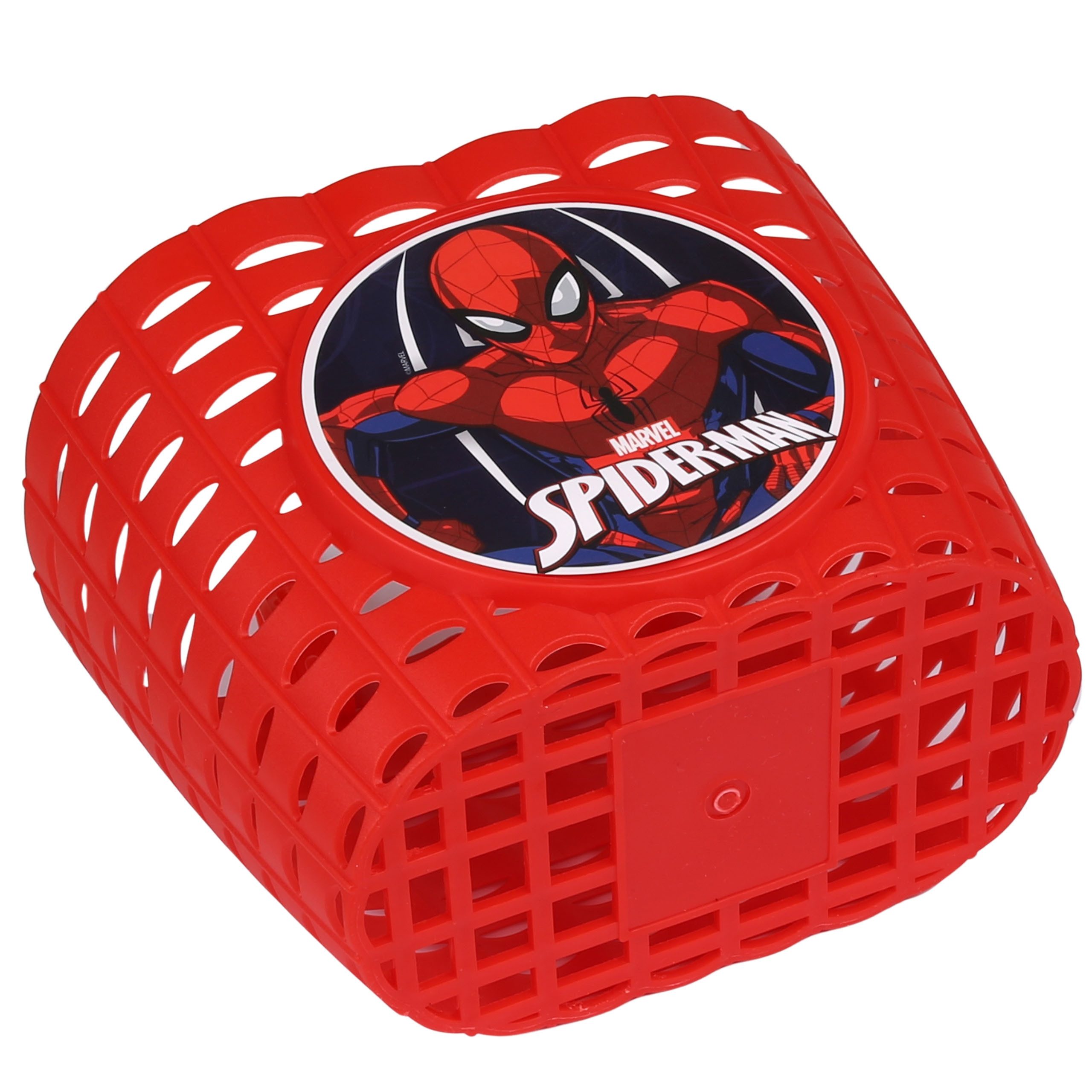 MARVEL Fahrradkorb MARVEL Spider-Man Kinder Fahrradkorb für den Lenker Jungen 20x15x16 cm