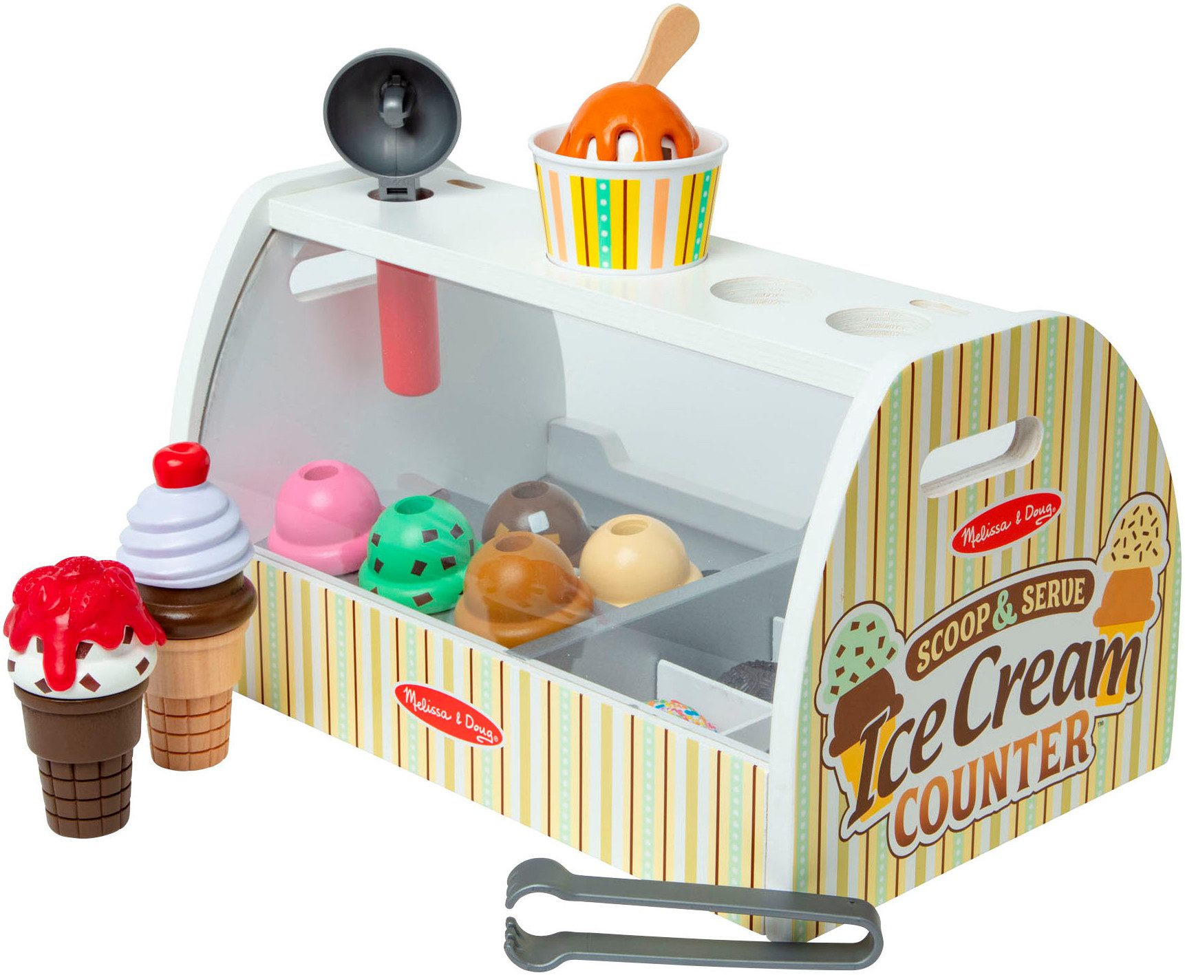 Melissa & Doug Eisdiele aus Holz