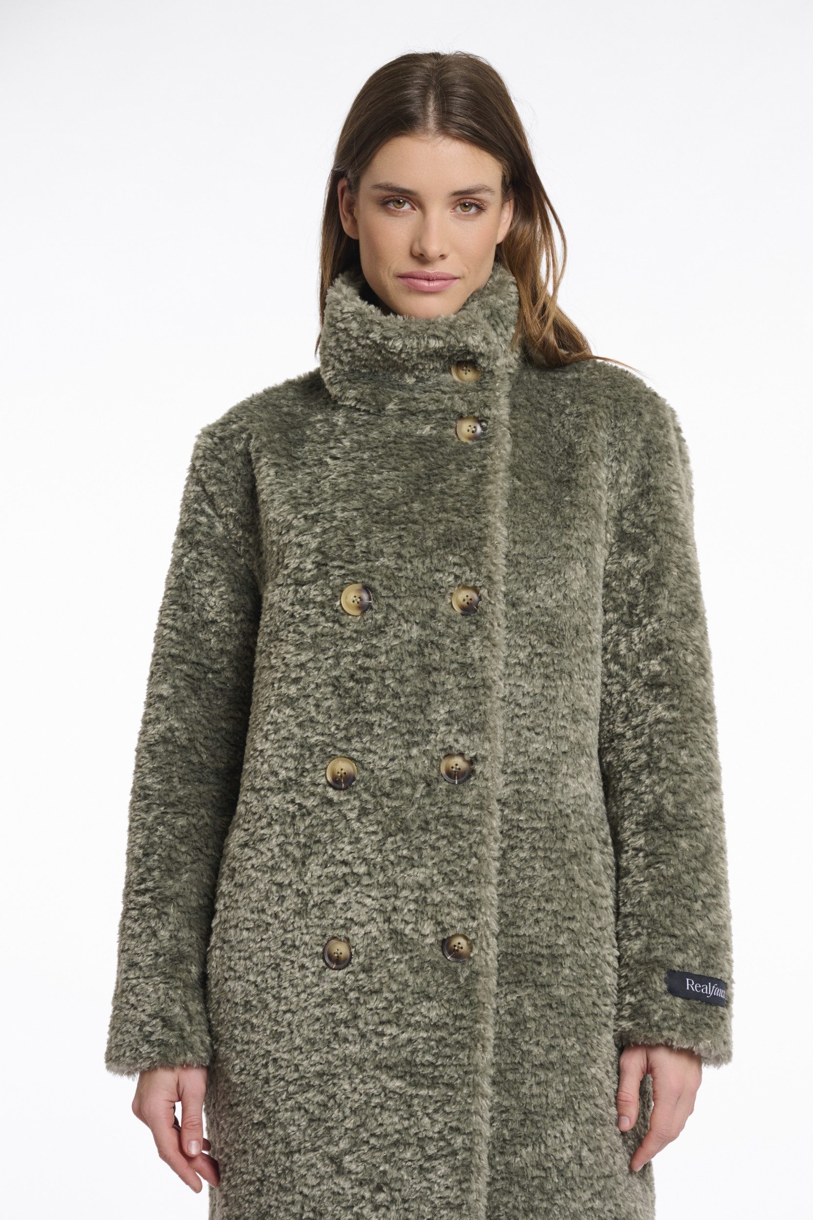 Rino & Pelle Allwetterjacke Mid long teddy coat günstig online kaufen