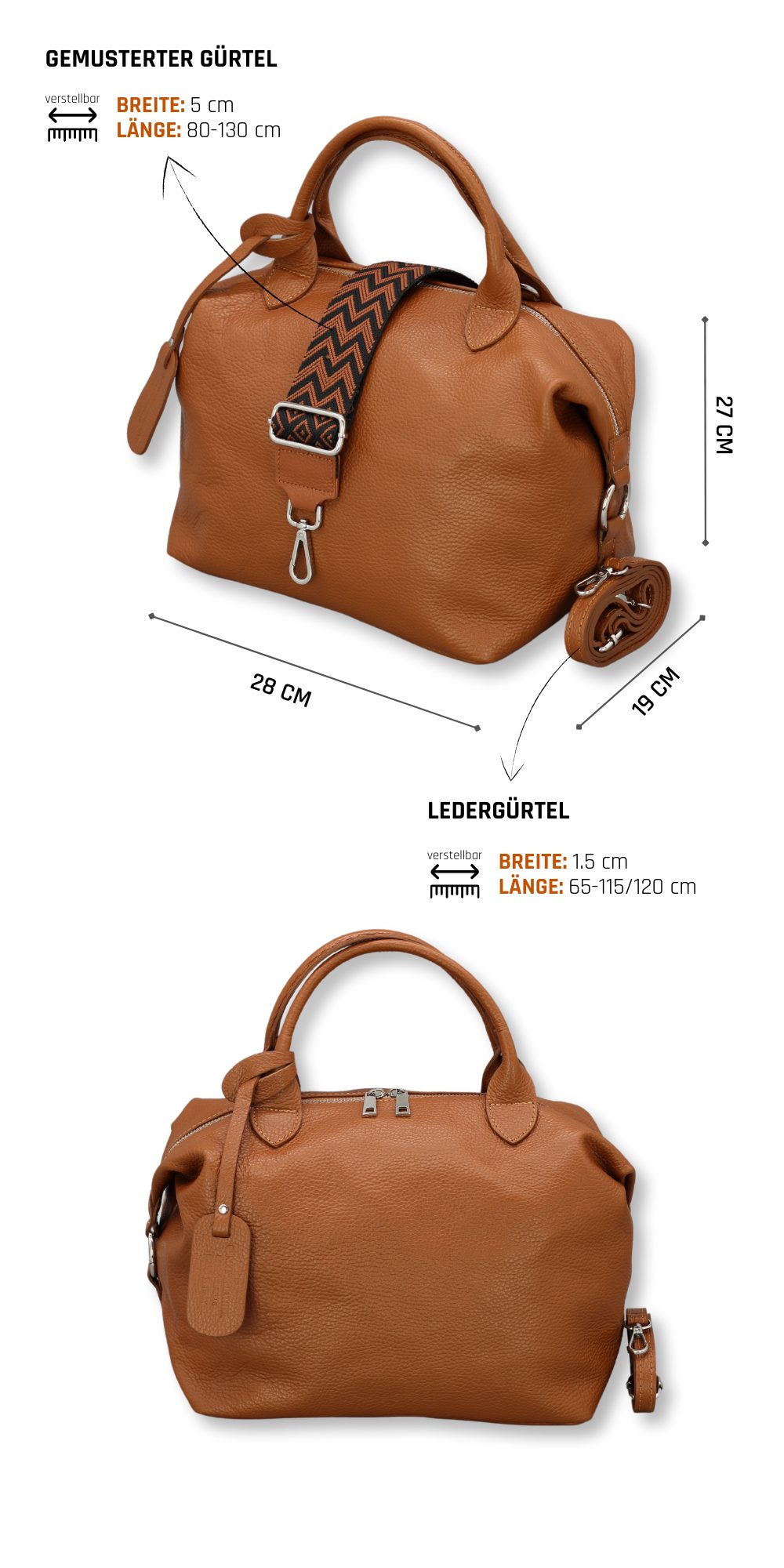 Adel Bags Schultertasche BIANCA Umhängetasche für günstig online kaufen