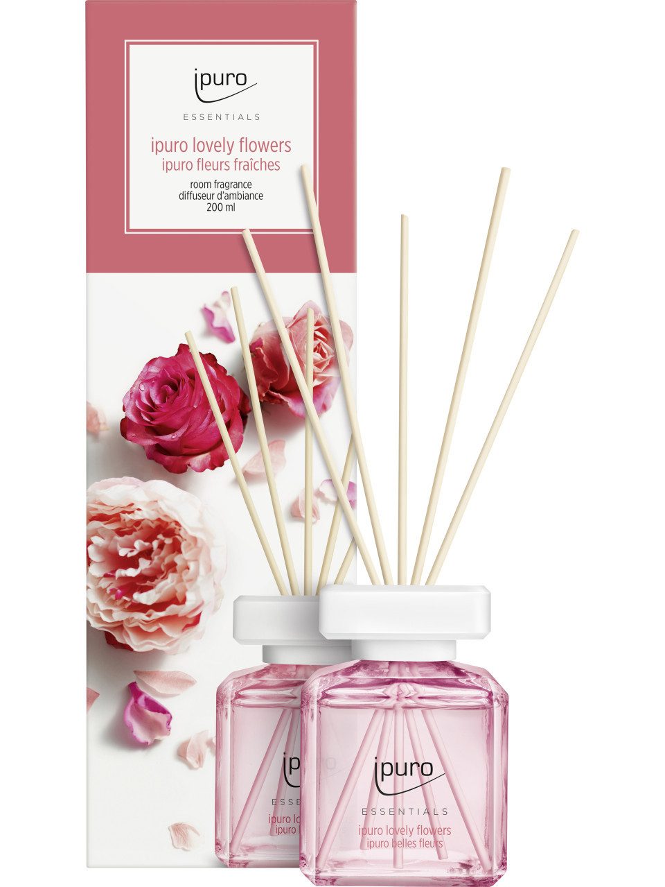 IPURO Raumduft ipuro ESSENTIALS Raumduft Lovely Flowers 200 ml