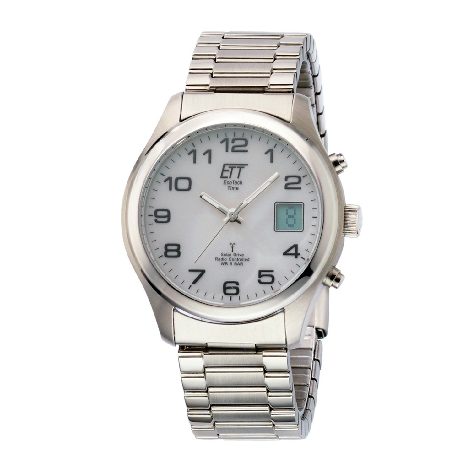 ETT Funkuhr Eco Tech Time Solar günstig online kaufen